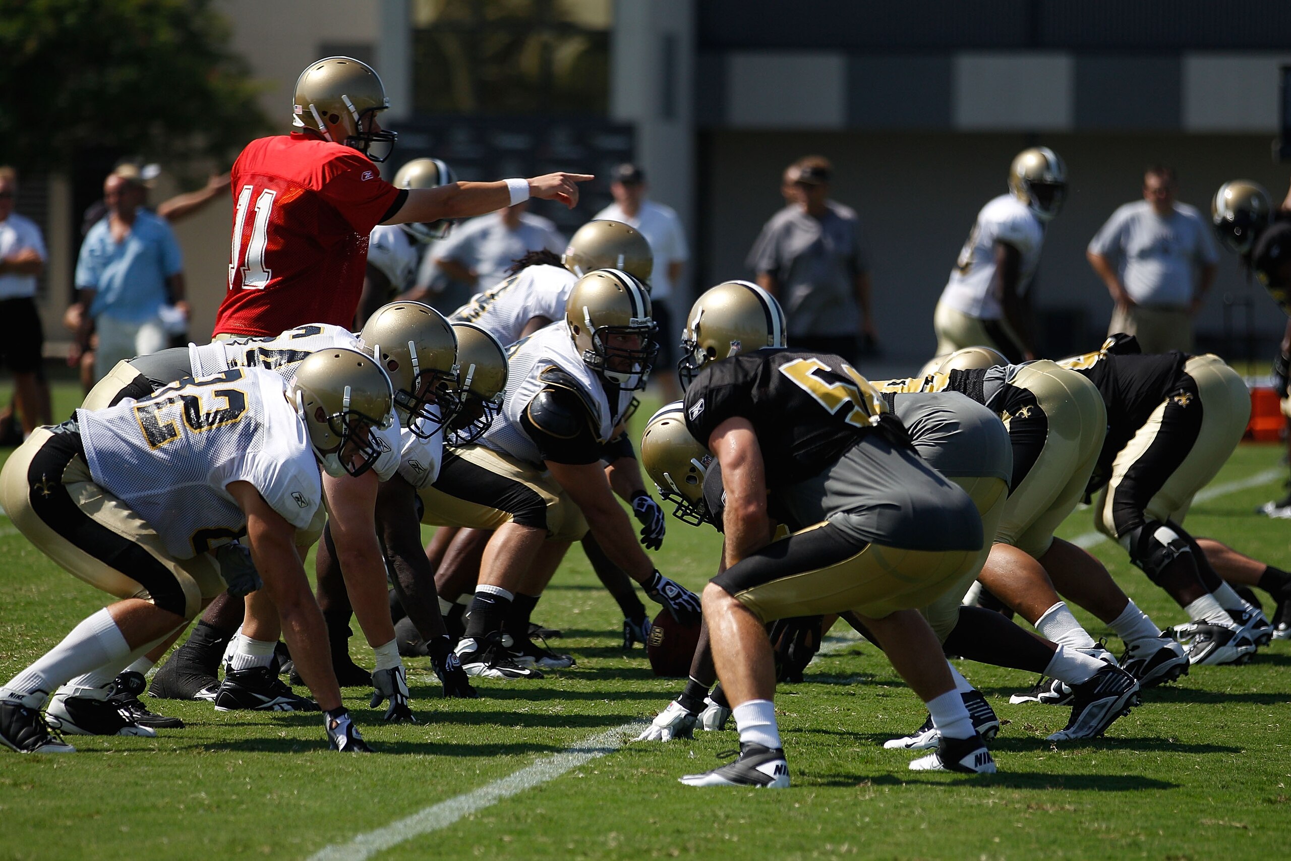 METAIRIE, LA - JULY 30:  Patrick Ramsey #11 of the New Orleans Saints during training camp on July 30, 2010 in Metairie, Louisiana.  (Photo by Chris Graythen/Getty Images)
