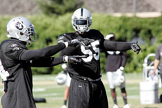 Rolando McClain directs traffic. He will be depended on to do so all year as a rookie.