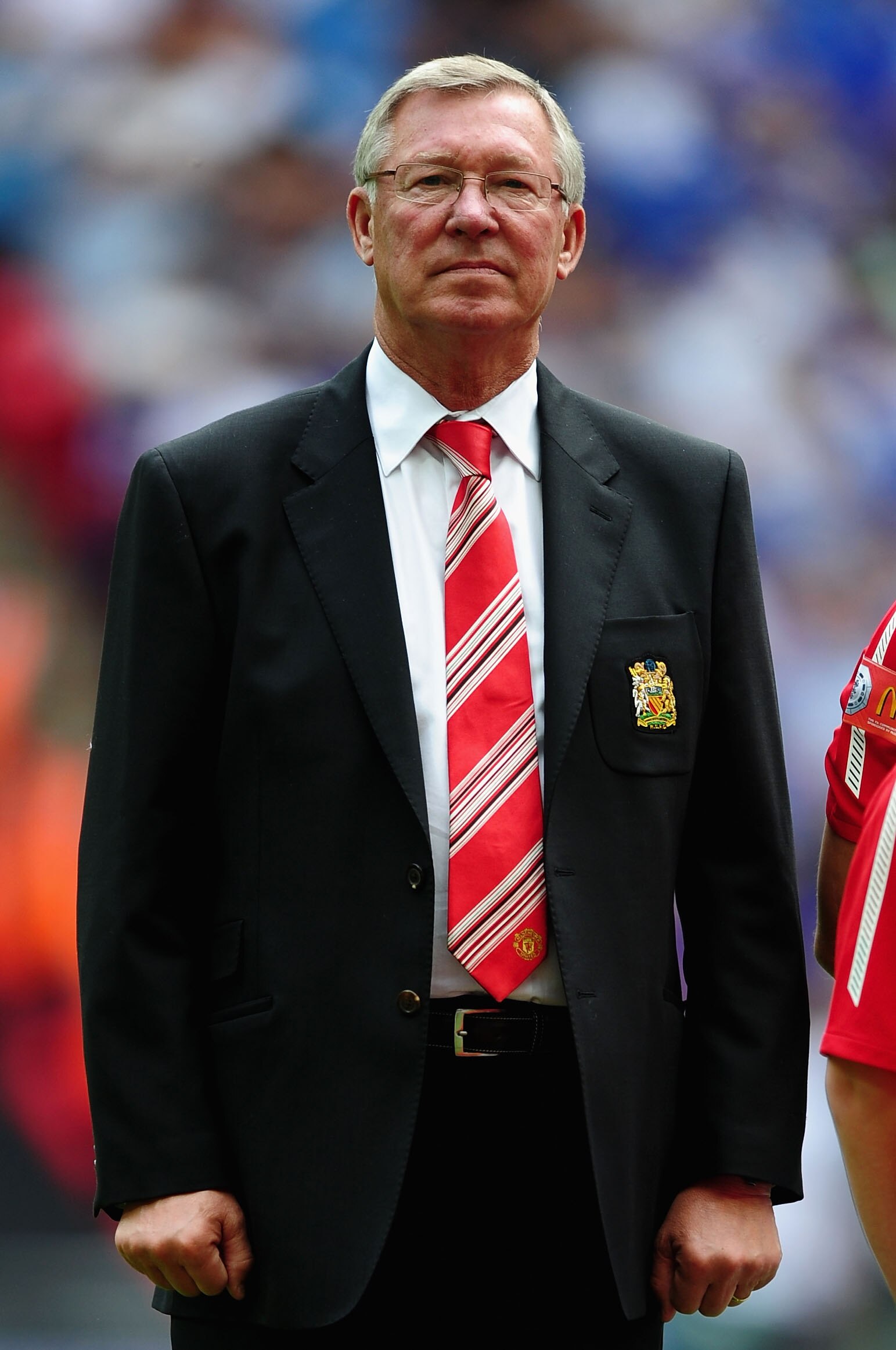 LONDON, ENGLAND - AUGUST 08:  Manchester United manager Sir Alex Ferguson ahead of the FA Community Shield match between Chelsea and Manchester United at Wembley Stadium on August 8, 2010 in London, England.  (Photo by Laurence Griffiths/Getty Images)