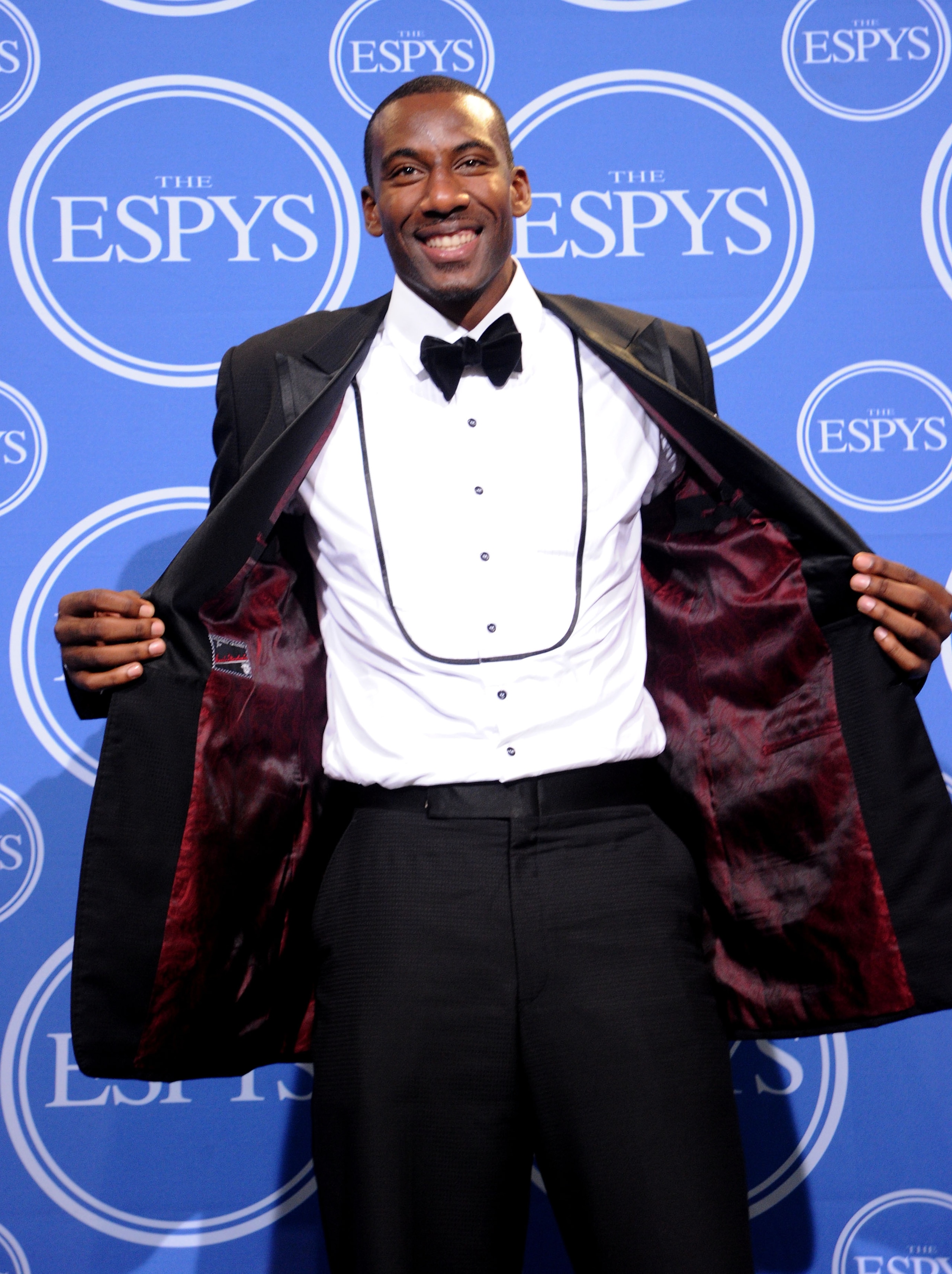 LOS ANGELES, CA - JULY 14:  Amar'e Stoudemire of the New York Knicks poses in press room during the 2010 ESPY Awards at Nokia Theatre L.A. Live on July 14, 2010 in Los Angeles, California.  (Photo by Jason Merritt/Getty Images)