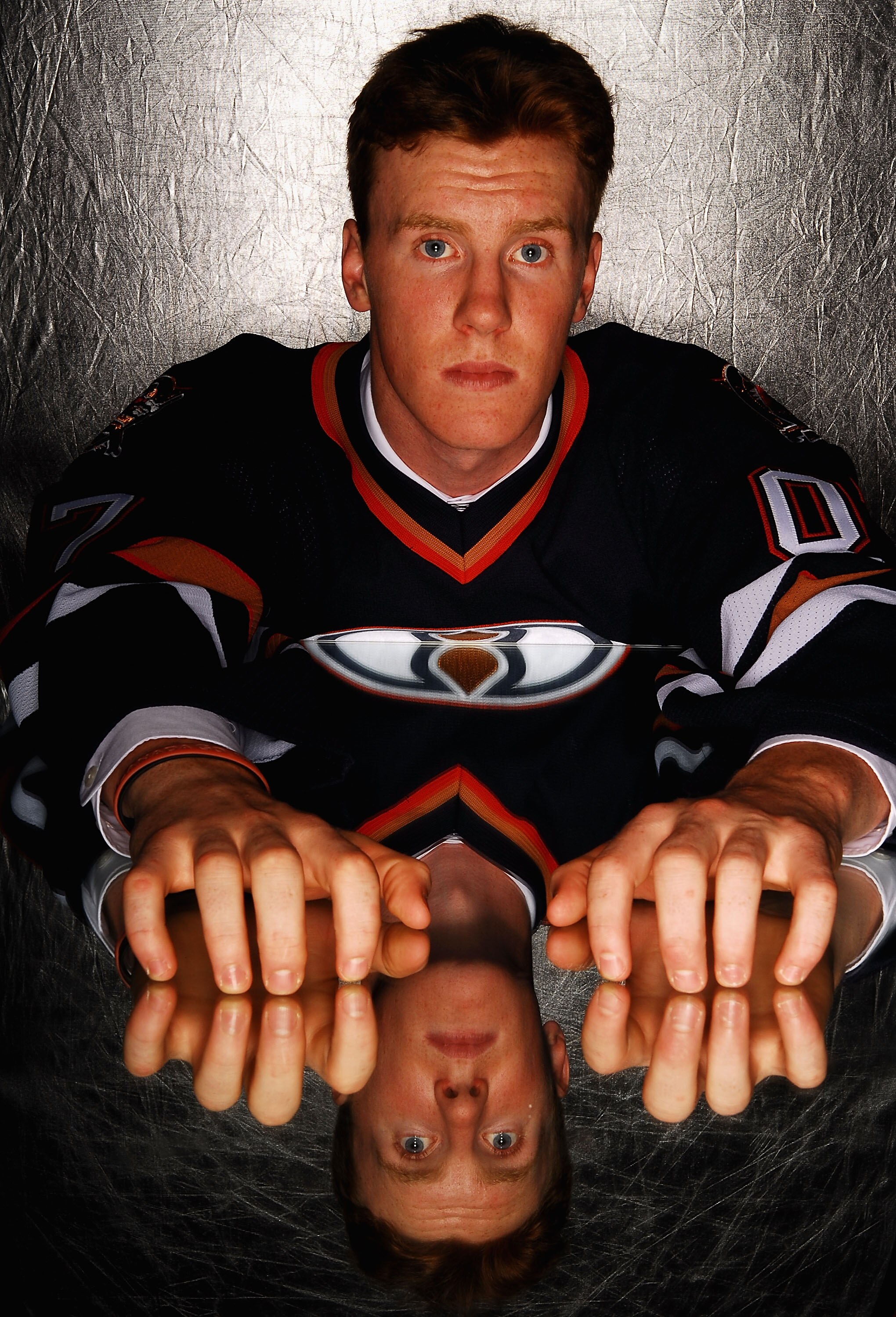 COLUMBUS, OH - JUNE 22:  21th overall pick Riley Nash of the Edmonton Oilers poses for a portrait during the first round of the 2007 NHL Entry Draft at Nationwide Arena on June 22, 2007 in Columbus, Ohio.  (Photo by Marc Serota/Getty Images)