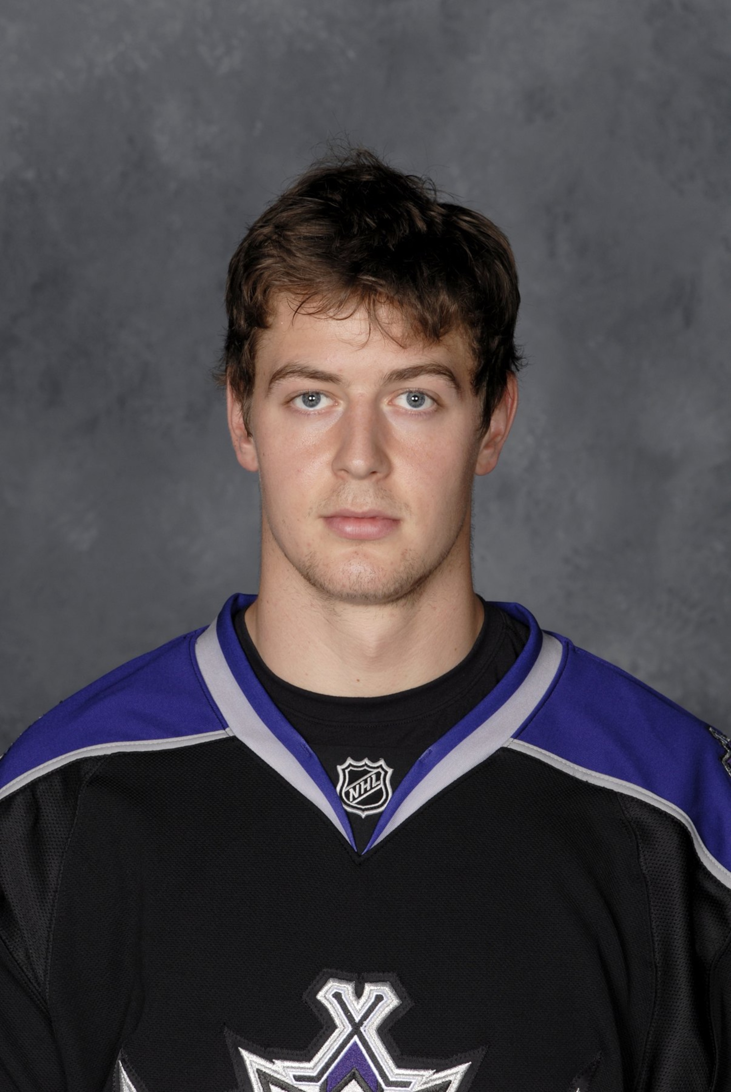 LOS ANGELES - 2007:  T.J. Fast of the Los Angeles Kings poses for his 2007 NHL headshot at photo day in Los Angeles, California. (Photo by Getty Images)