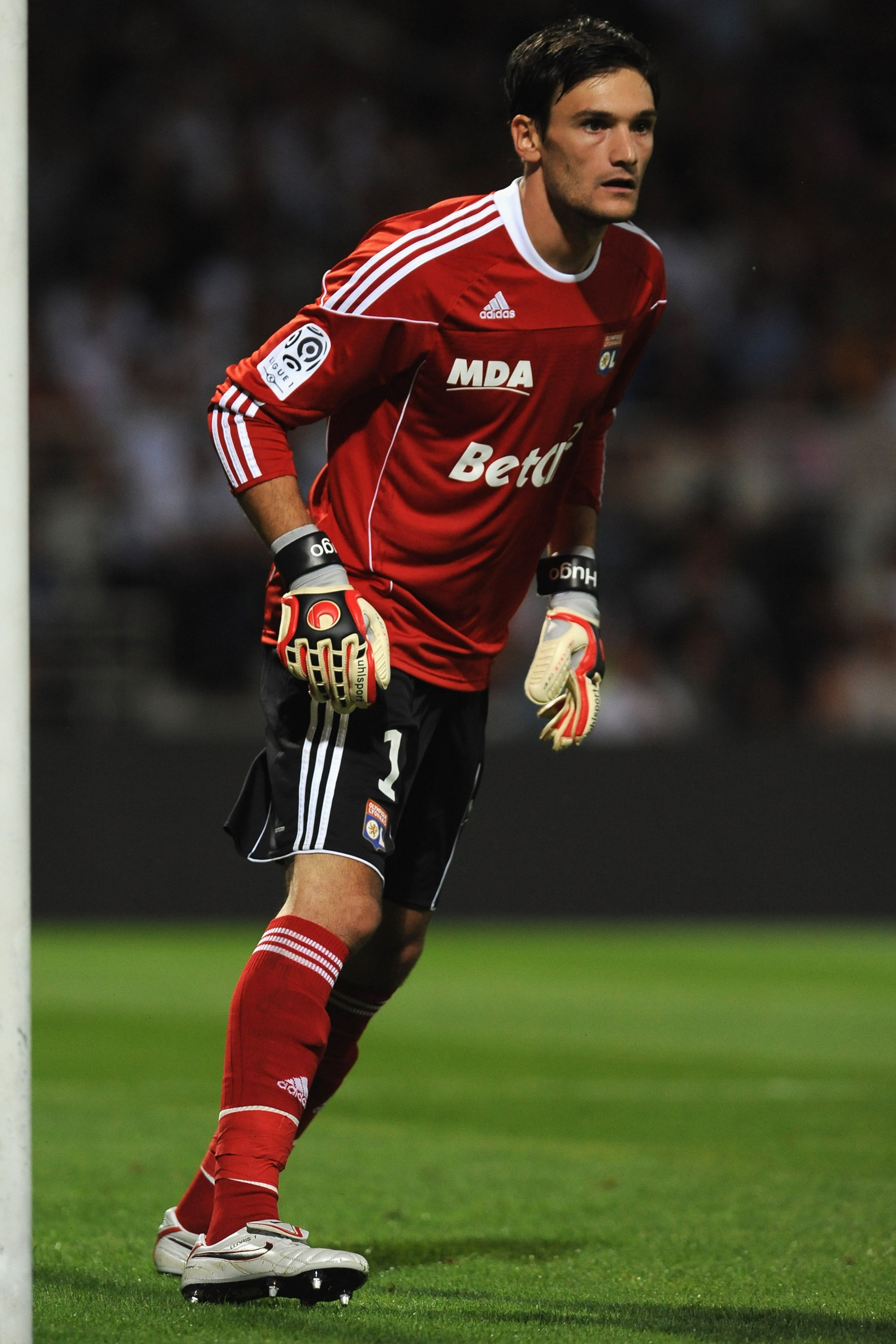 LYON, FRANCE - AUGUST 07: Hugo Lloris of Olympique Lyonnais in action during the Ligue 1 match between Olympique Lyonnais and AS Monaco FC at Gerland Stadium on August 7, 2010 in Lyon, France. (Photo by Valerio Pennicino/Getty Images) LYON, FRANCE - AUGUST 07: Hugo Lloris of Olympique Lyonnais in action during the Ligue 1 match between Olympique Lyonnais and AS Monaco FC at Gerland Stadium on August 7, 2010 in Lyon, France. (Photo by Valerio Pennicino/Getty Images)