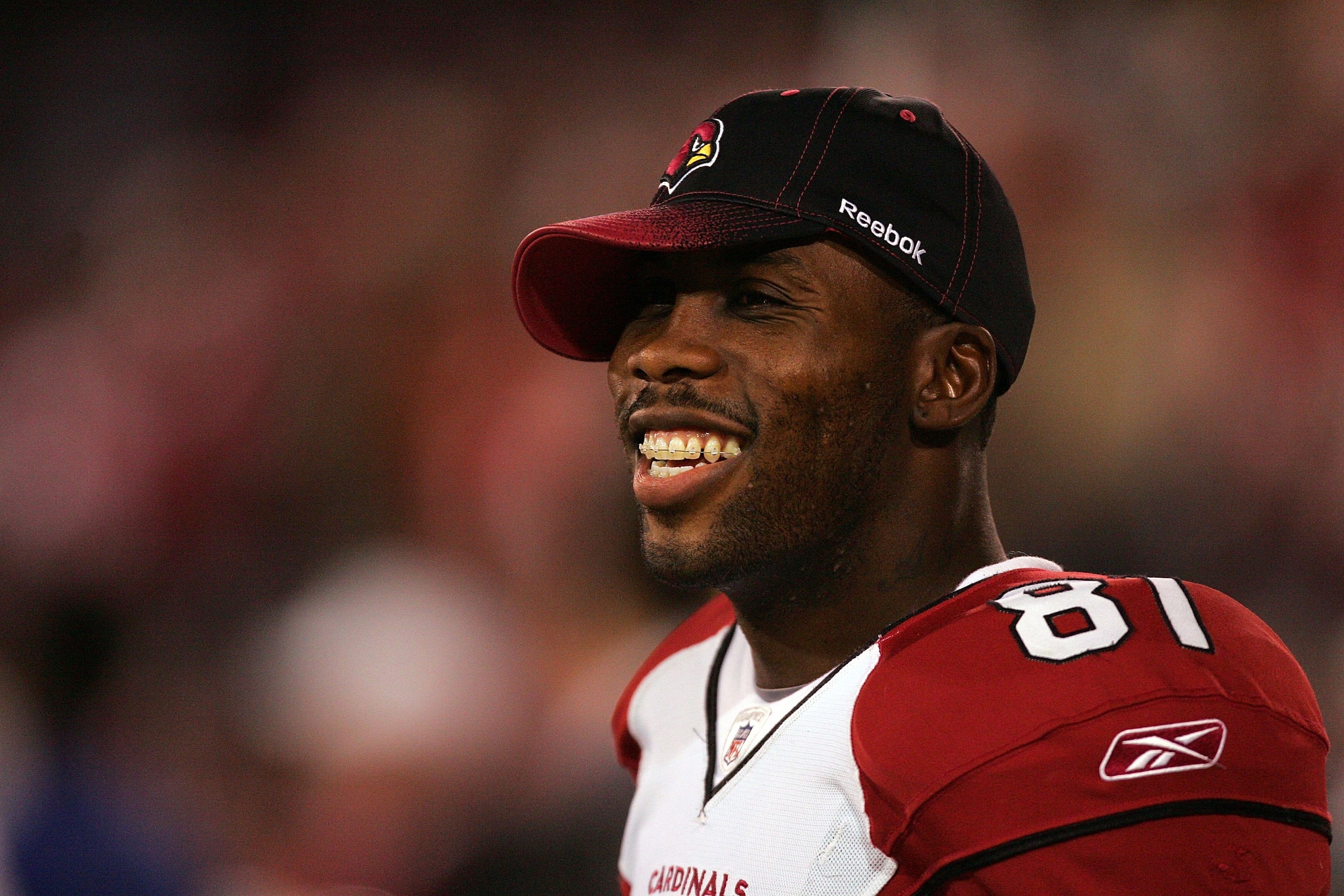 SAN FRANCISCO - DECEMBER 14: Anquan Boldin #81 of the Arizona Cardinals stands on the sideline prior to the game against the San Francisco 49ers at Candlestick Park on December 14, 2009 in San Francisco, California.  (Photo by Ezra Shaw/Getty Images)