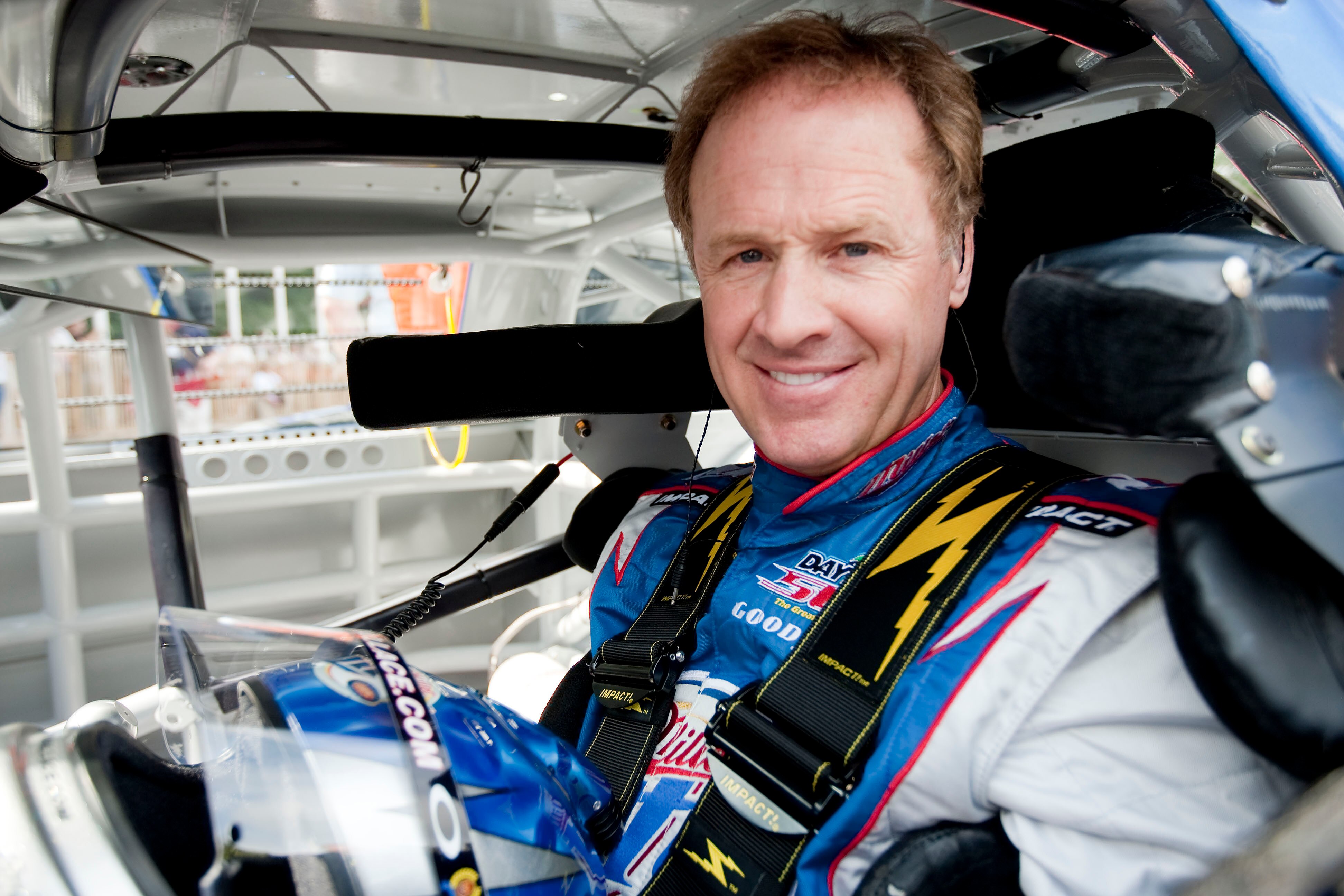 CHICHESTER, ENGLAND - JULY 3:  Rusty Wallace of USA during day one of The Goodwood Festival of Speed at The Goodwood Estate on July 3, 2009 in Chichester, England. (Photo by Peter Fox/Getty Images for NASCAR)