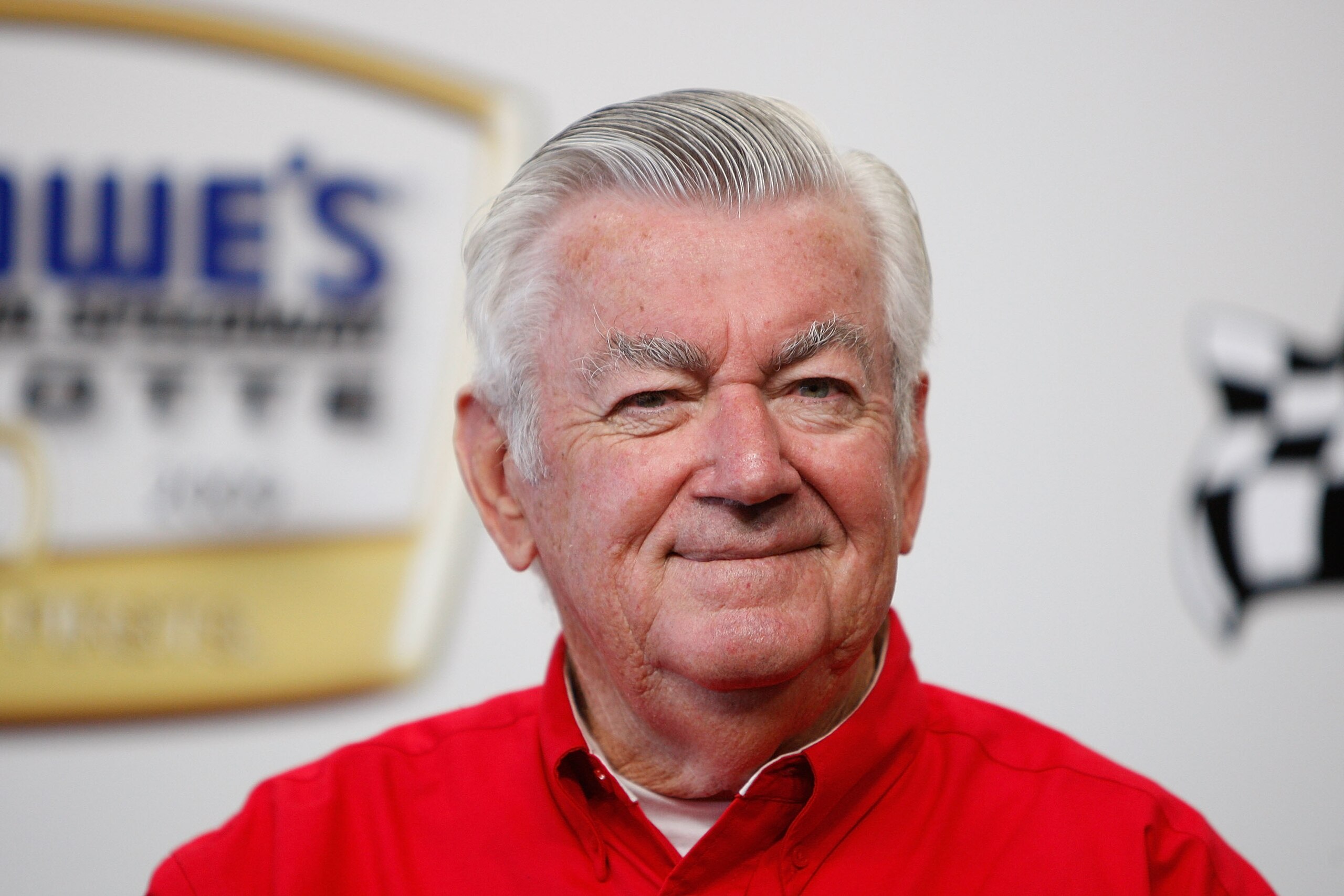 CONCORD, NC - MAY 24:  NASCAR legend Bobby Allison speaks to the media prior to the start of the NASCAR Sprint Cup Series Coca-Cola 600 on May 24, 2009 at Lowe's Motor Speedway in Concord, North Carolina.  (Photo by Streeter Lecka/Getty Images)