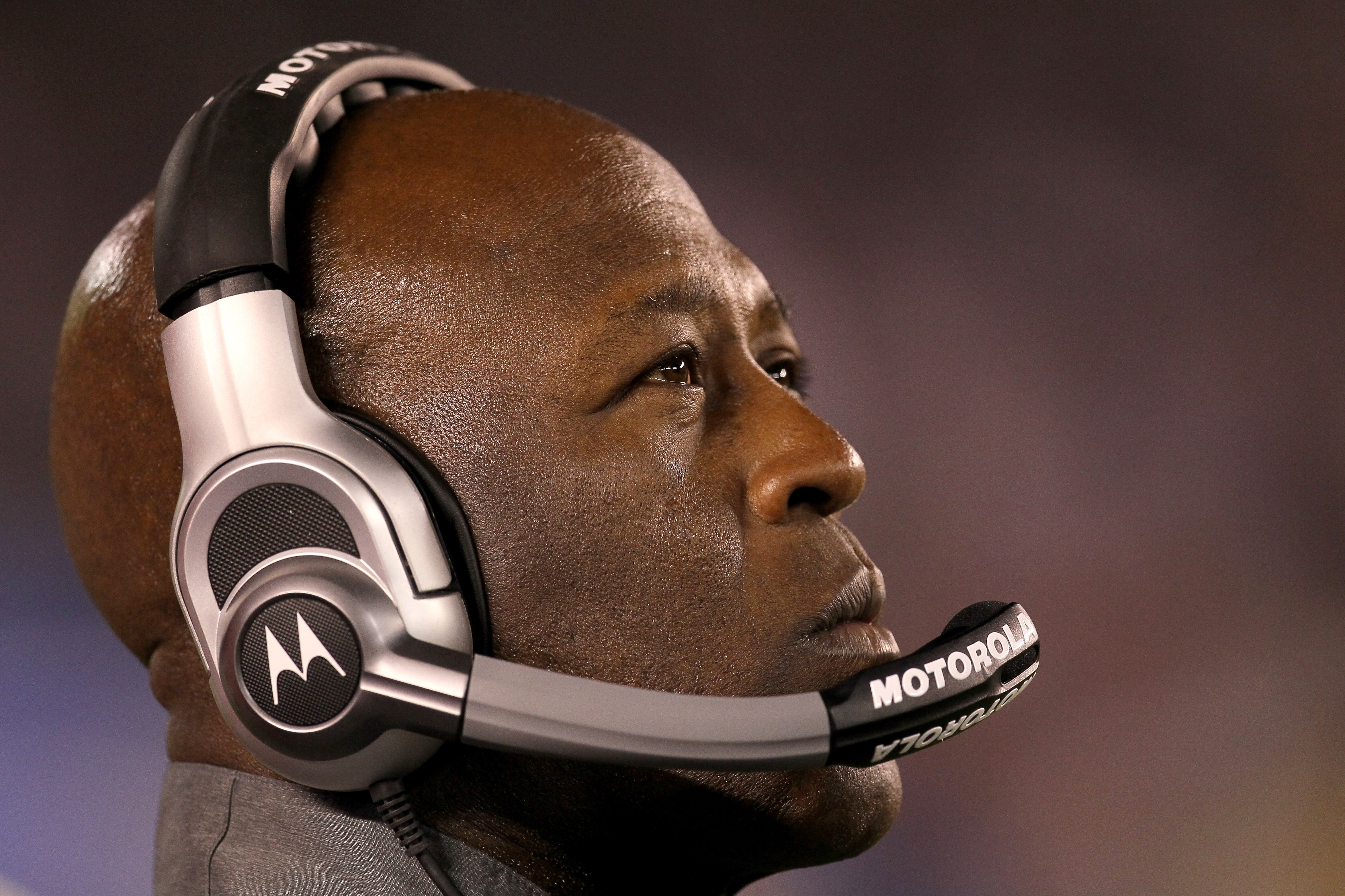 SAN DIEGO - AUGUST 14:  Head coach Lovie Smith of the Chicago Bears looks on during the game with the San Diego Chargers on August 14, 2010 at Qualcomm Stadium in San Diego, California.  The Chargers won 25-10.  (Photo by Stephen Dunn/Getty Images)