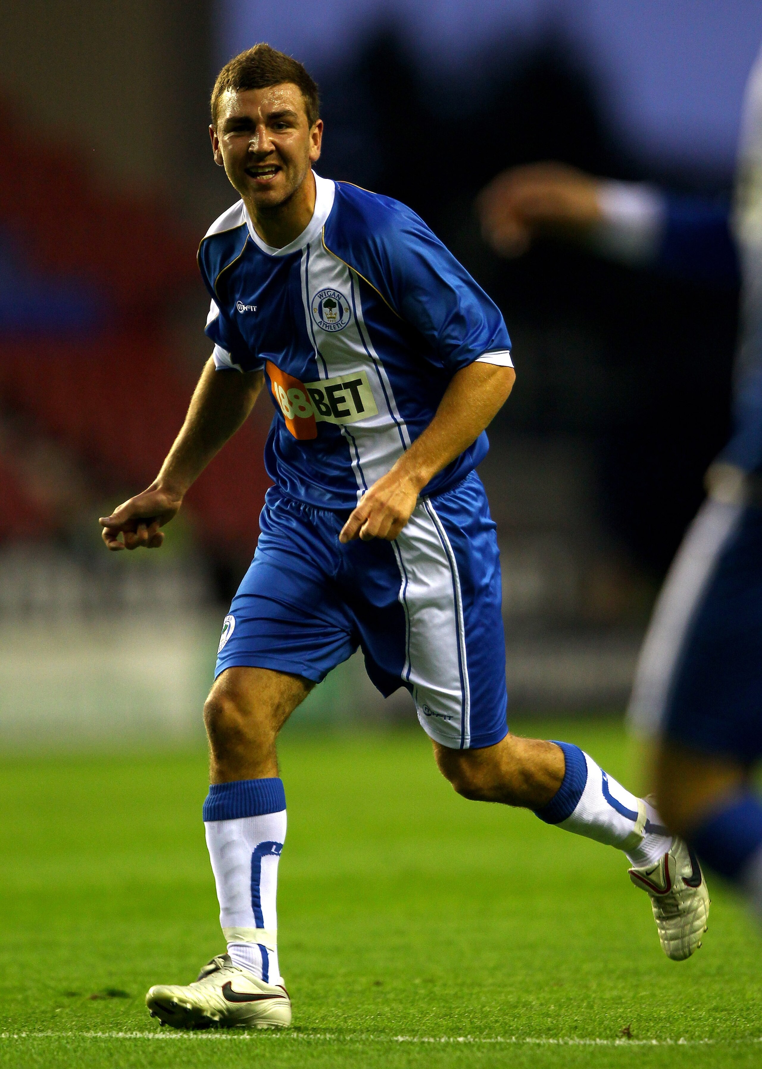 WIGAN, ENGLAND - AUGUST 04: James McArthur of Wigan Athletic in action during the pre season friendly match between Wigan Athletic and Real Zaragoza at DW Stadium on August 4, 2010 in Wigan, England. (Photo by Clive Brunskill/Getty Images) WIGAN, ENGLAND - AUGUST 04: James McArthur of Wigan Athletic in action during the pre season friendly match between Wigan Athletic and Real Zaragoza at DW Stadium on August 4, 2010 in Wigan, England. (Photo by Clive Brunskill/Getty Images)
