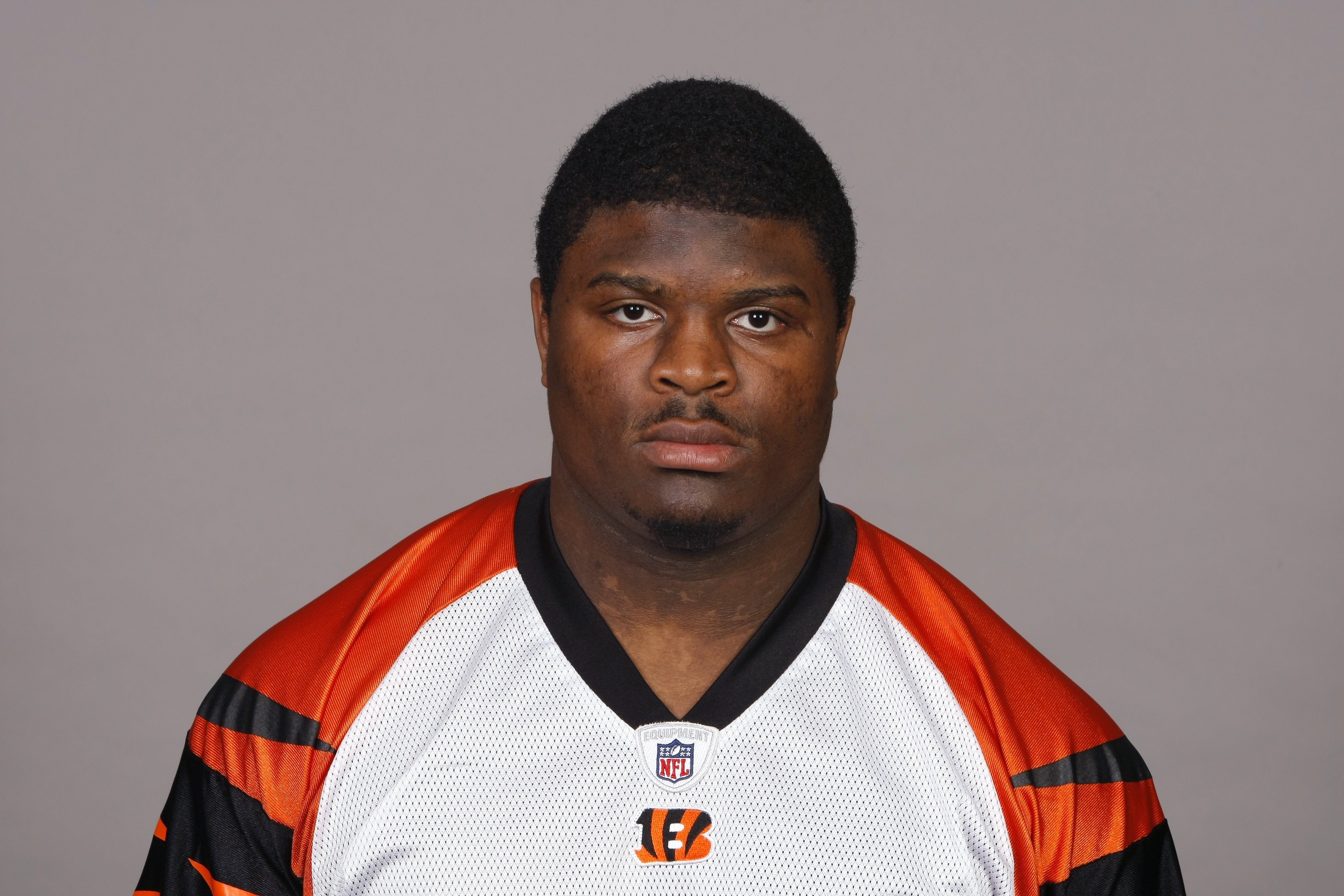 CINCINNATI - 2009:  Clinton McDonald of the Cincinnati Bengals poses for his 2009 NFL headshot at photo day in Cincinnati, Ohio. (Photo by NFL Photos)