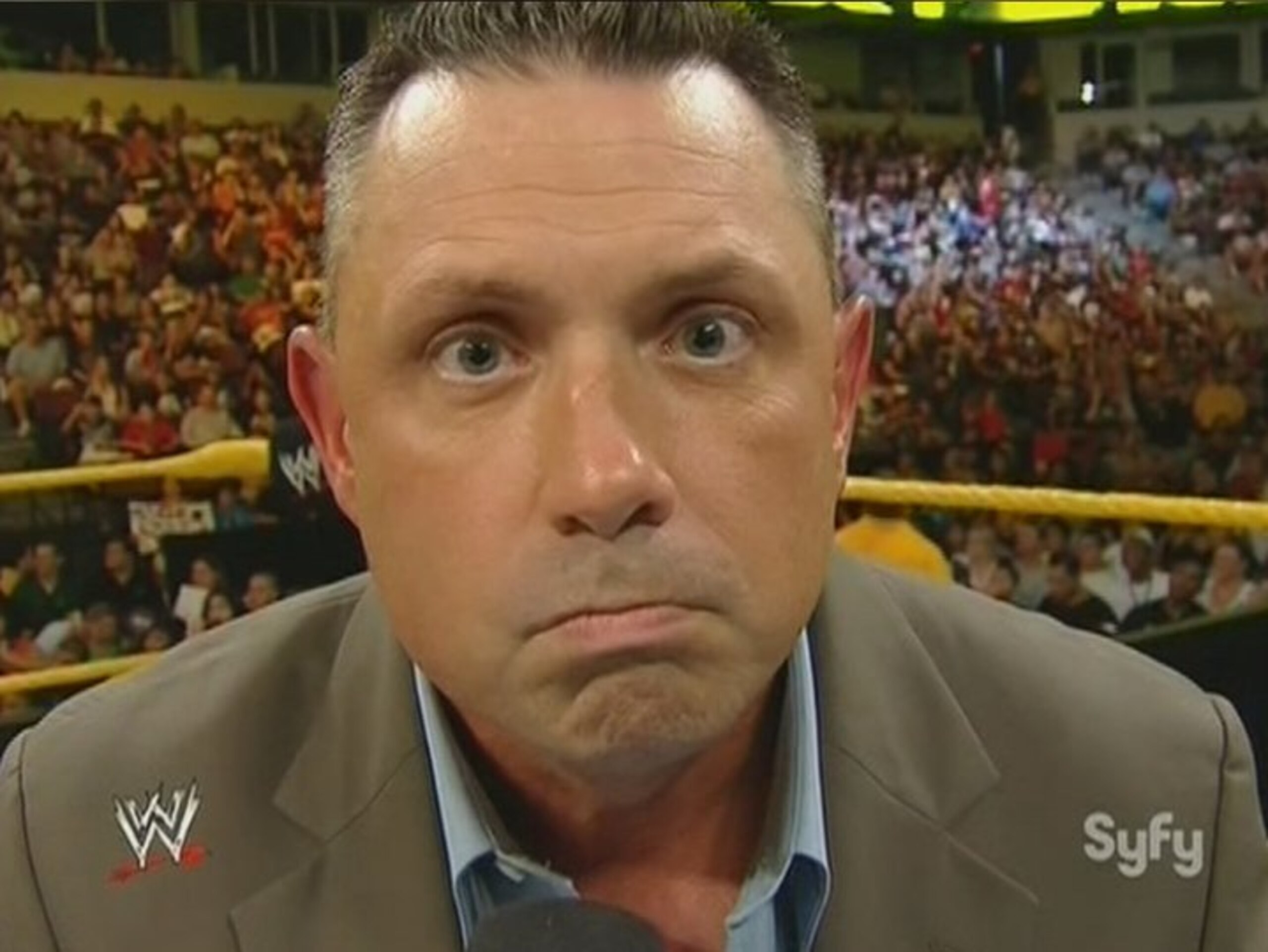 Michael Cole has impressed in his newfound role as a heel announcer.