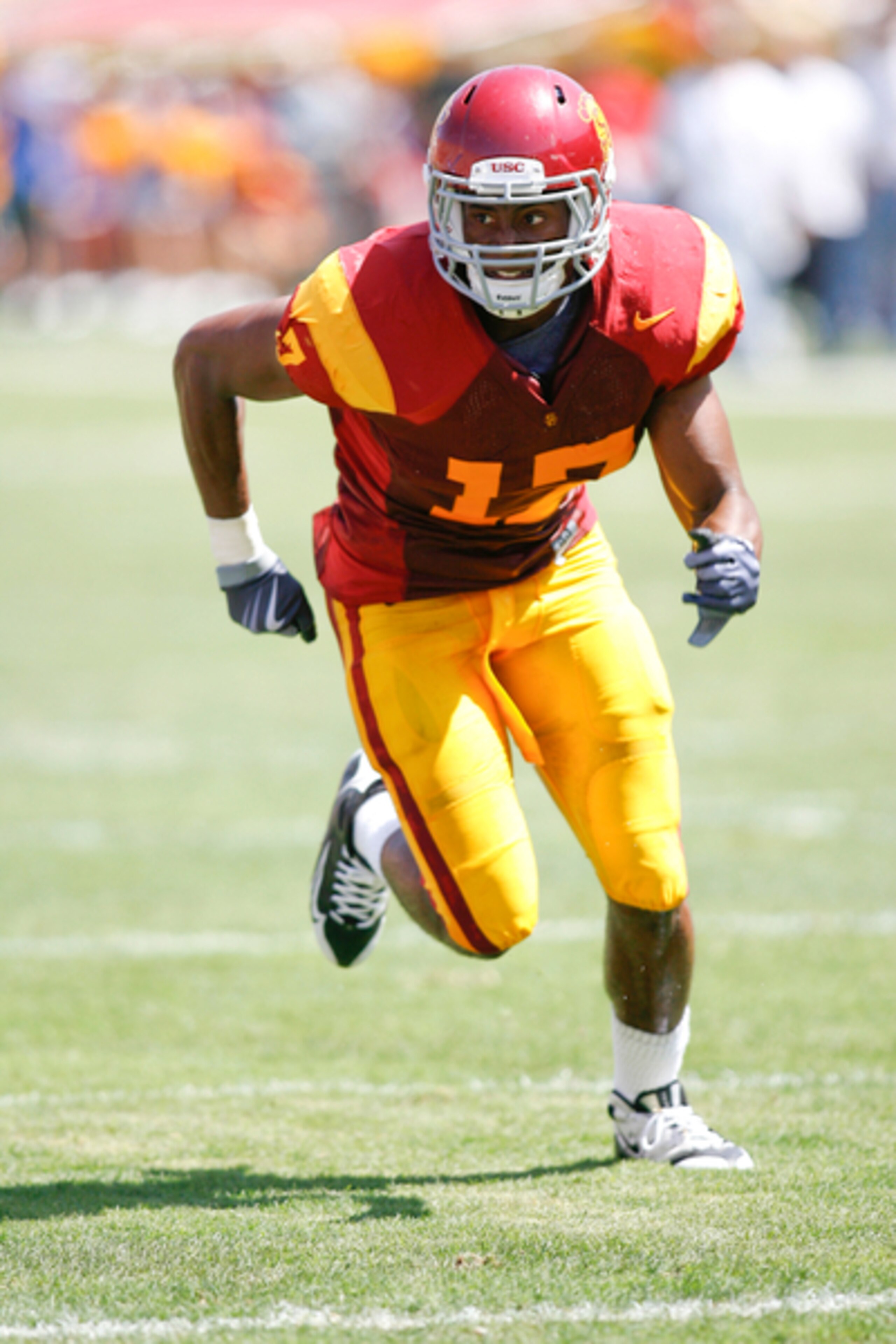 Morgan is one speedy linebacker. Morgan is one speedy linebacker.