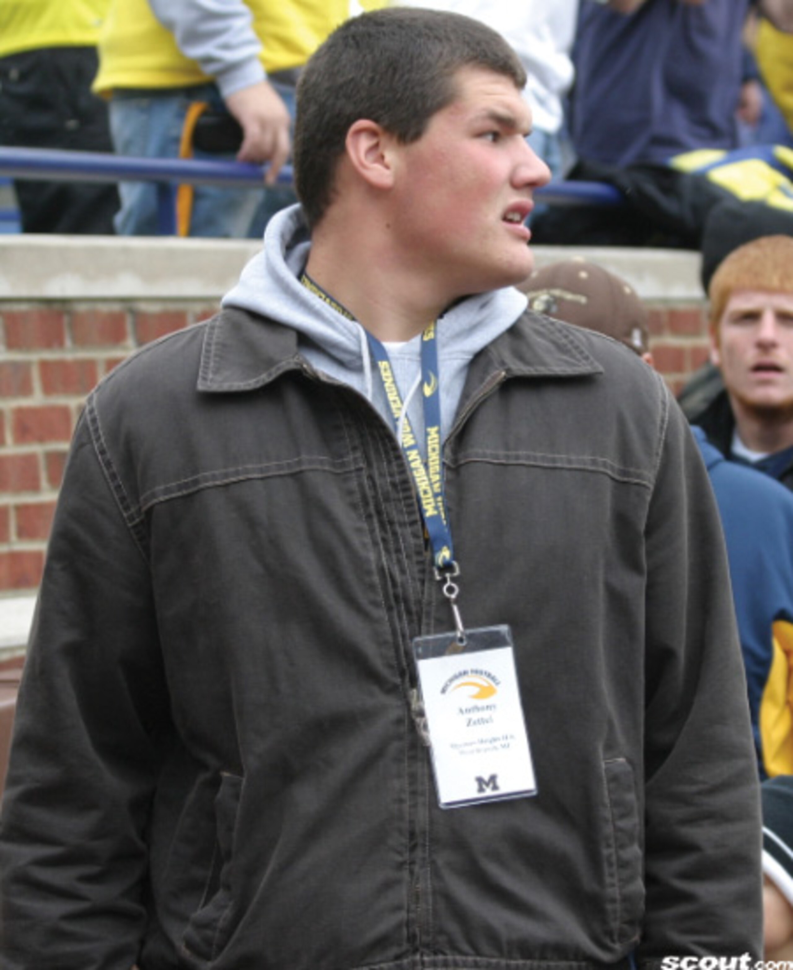 Four-star defensive end Anthony Zettel favors Michigan slightly, but Penn State and Iowa are trying to change his mind.