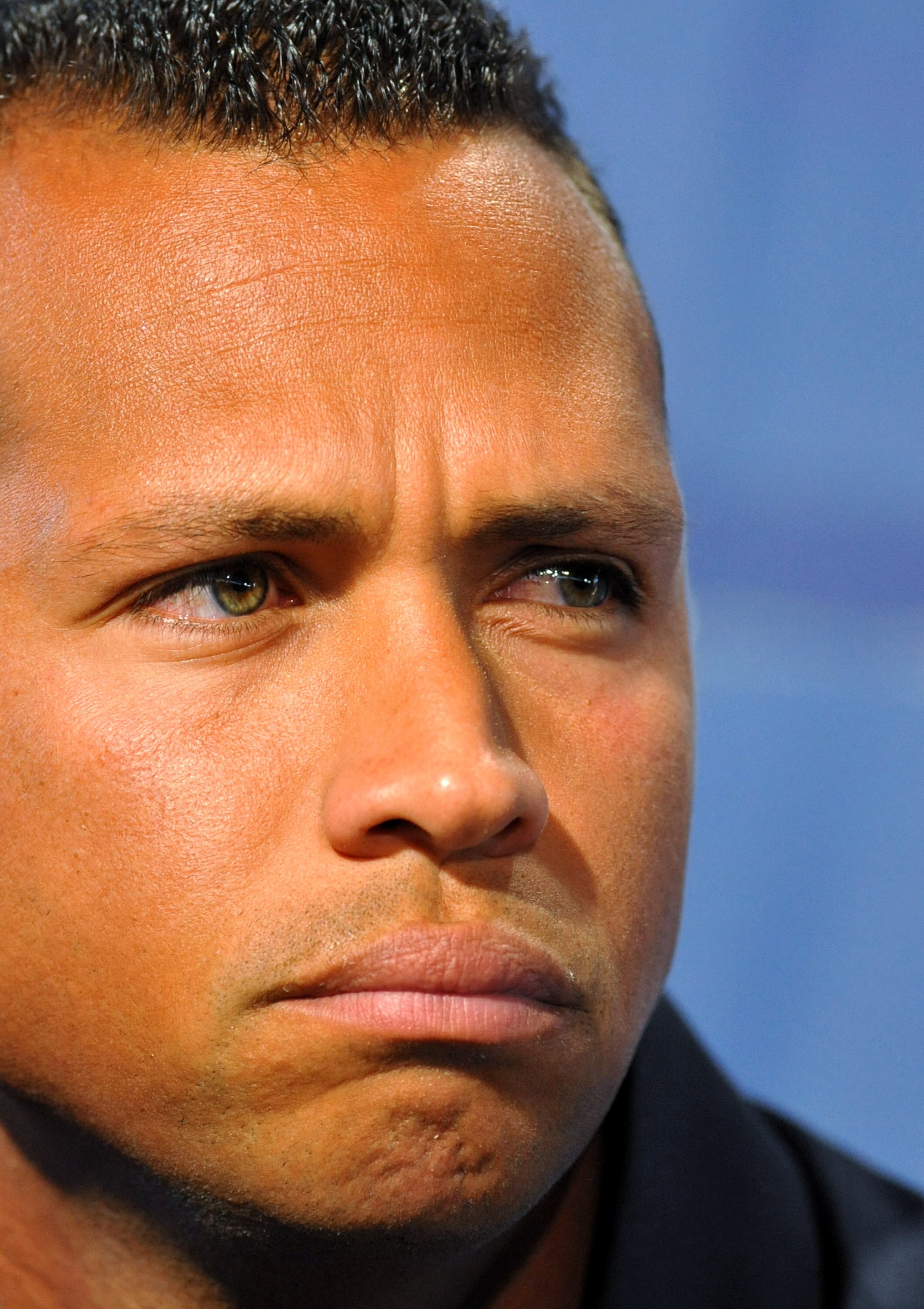 TAMPA - FEBRUARY 17: Infielder Alex Rodriguez of the New York Yankees talks during a press conference February 17, 2008 at the George M. Steinbrenner Field in Tampa, Florida. The Yankees third baseman admitted to taking a substance known as 'boli' acquire