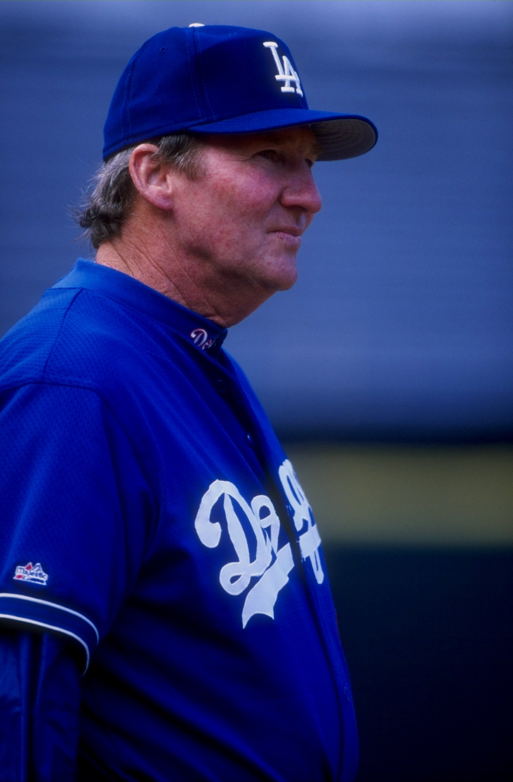 3 Jul 1998:  Charlie Hough #49 of the Los Angeles Dodgers in action during a game against the San Francisco Giants at 3COM Park in San Francisco, California.  The Giants won the game, 6-3. Mandatory Credit: Otto Greule Jr.  /Allsport