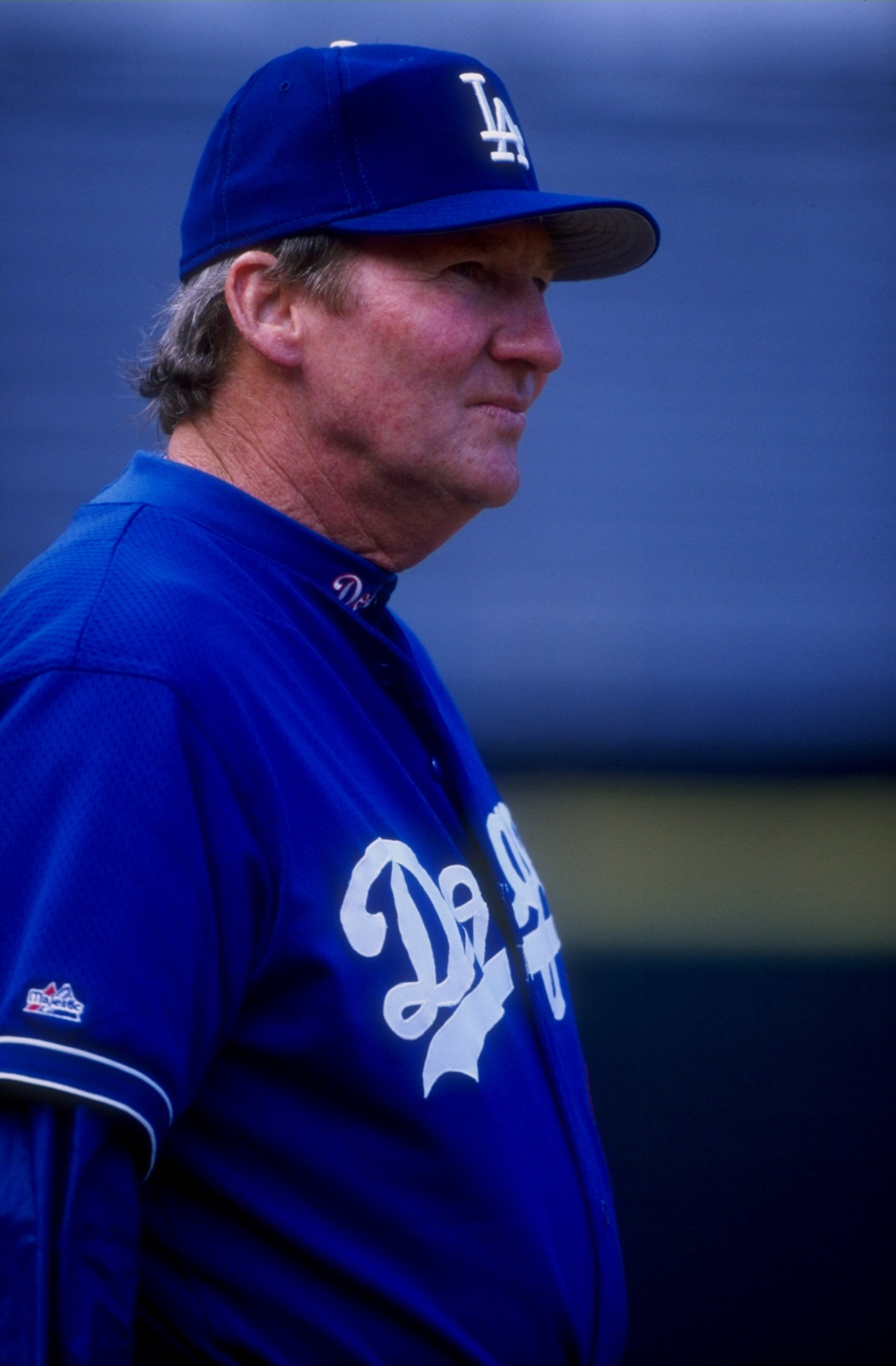 3 Jul 1998:  Charlie Hough #49 of the Los Angeles Dodgers in action during a game against the San Francisco Giants at 3COM Park in San Francisco, California.  The Giants won the game, 6-3. Mandatory Credit: Otto Greule Jr.  /Allsport