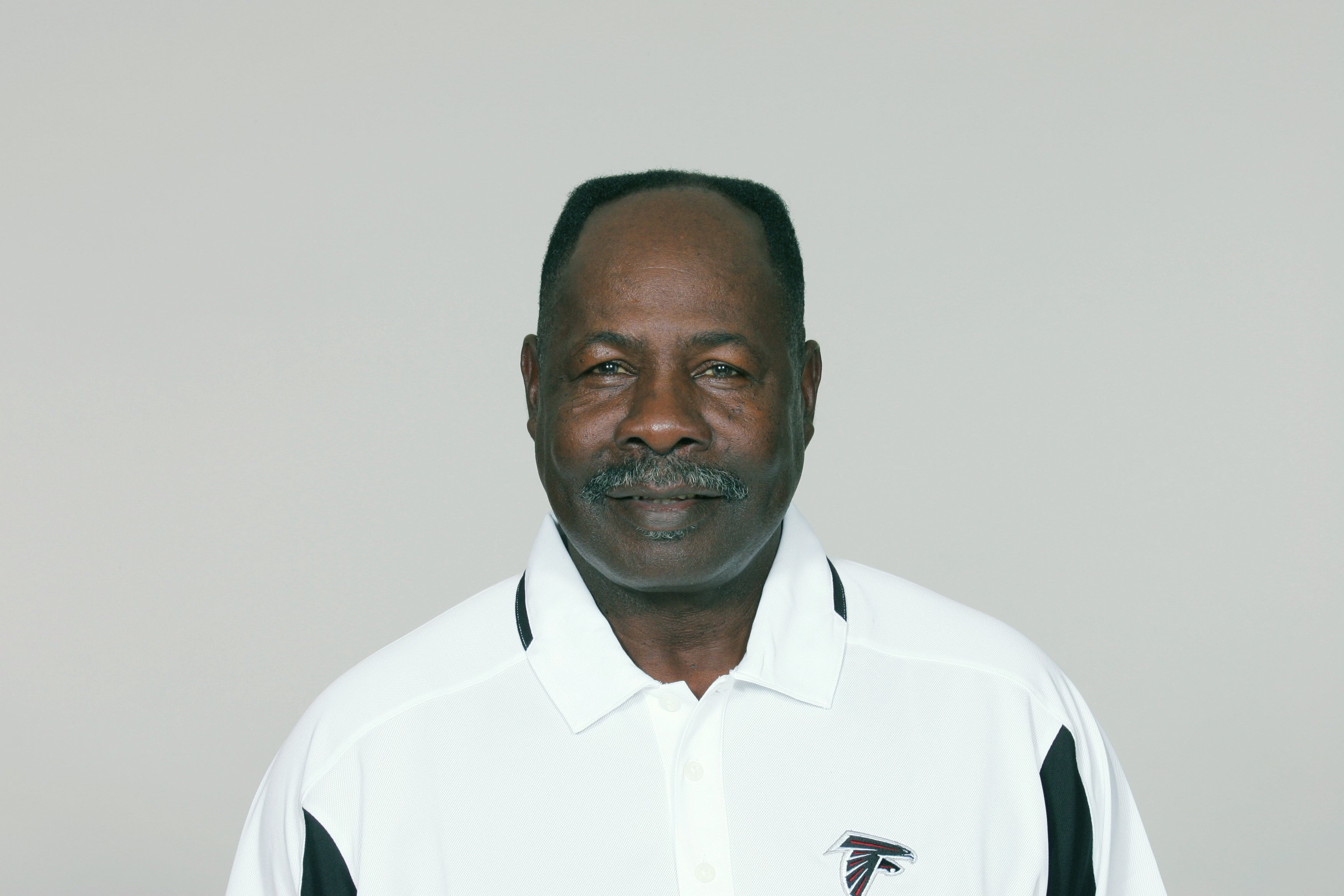 ATLANTA - 2009:  Emmitt Thomas of the Atlanta Falcons poses for his 2009 NFL headshot at photo day in Atlanta, Georgia. (Photo by NFL Photos)