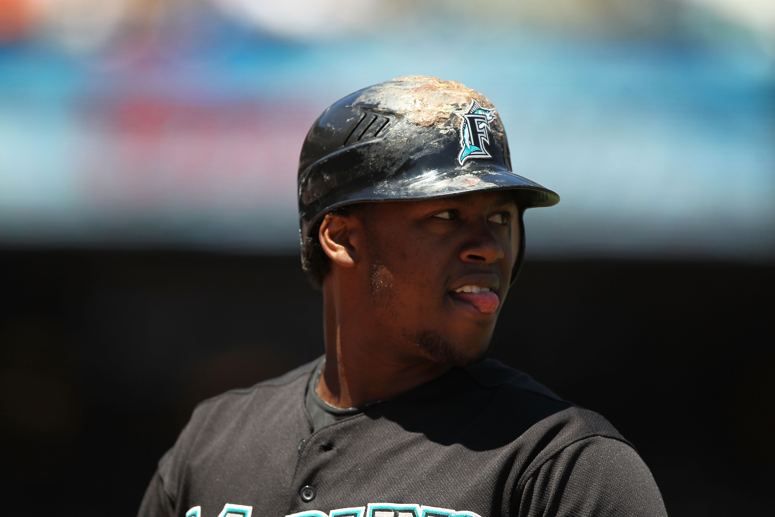 SAN FRANCISCO - JULY 29:  Hanley Ramirez #2 of the Florida Marlins looks on against the San Francisco Giants during an MLB game at AT&T Park on July 29, 2010 in San Francisco, California.  (Photo by Jed Jacobsohn/Getty Images)