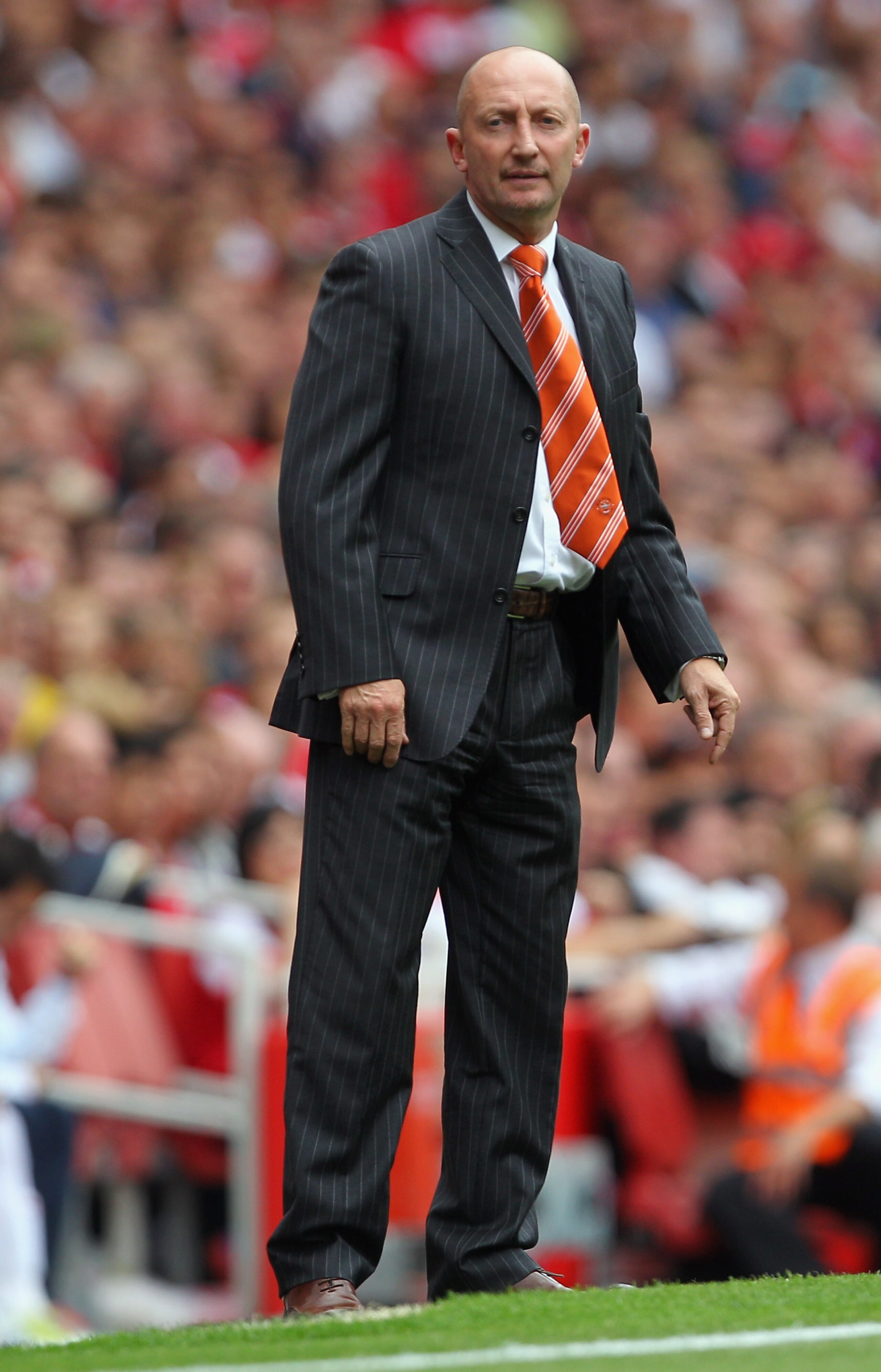 LONDON, ENGLAND - AUGUST 21: Ian Holloway of Blackpool looks on during the Barclays Premier League match between Arsenal and Blackpool at The Emirates Stadium on August 21, 2010 in London, England. (Photo by Clive Rose/Getty Images) LONDON, ENGLAND - AUGUST 21: Ian Holloway of Blackpool looks on during the Barclays Premier League match between Arsenal and Blackpool at The Emirates Stadium on August 21, 2010 in London, England. (Photo by Clive Rose/Getty Images)