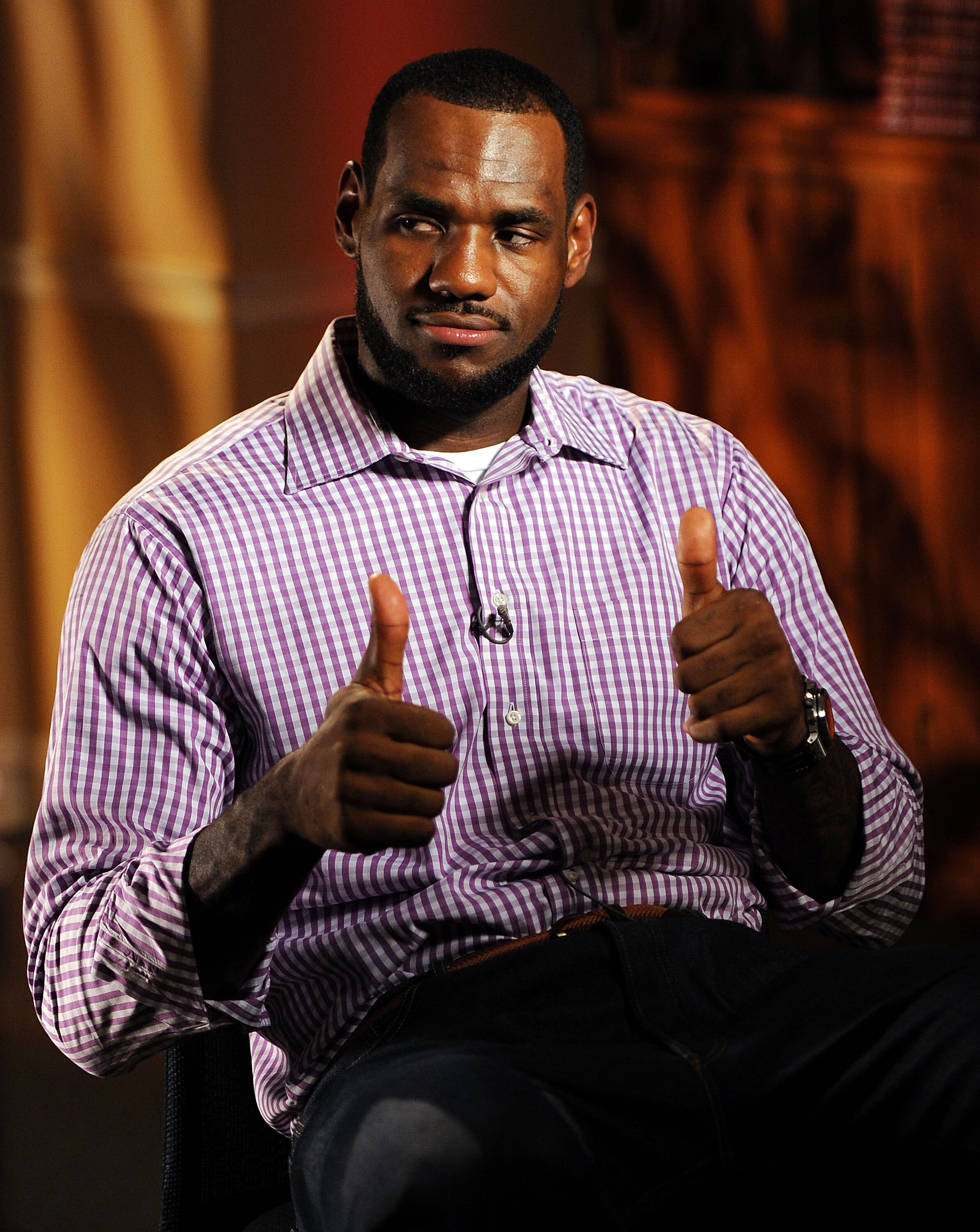 GREENWICH, CT - JULY 08:  LeBron James speaks at the LeBron James announcement of his future NBA plans at the Boys & Girls Club of America on July 8, 2010 in Greenwich, Connecticut. James announced during a live broadcast on ESPN that he will play for the