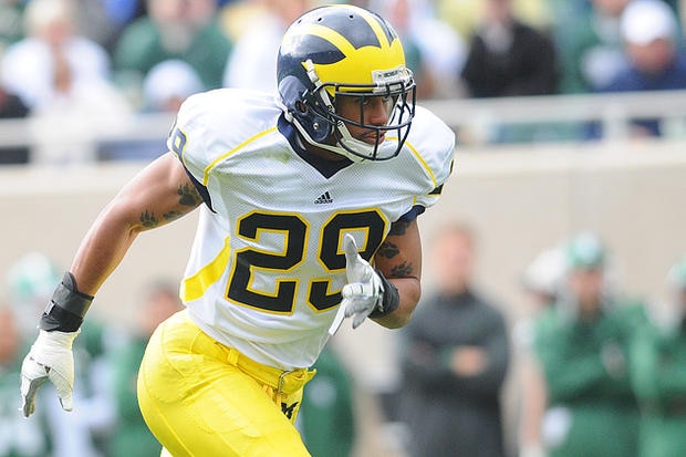 Cornerback Troy Woolfolk was the most experienced and versatile member of a depleted UM secondary.