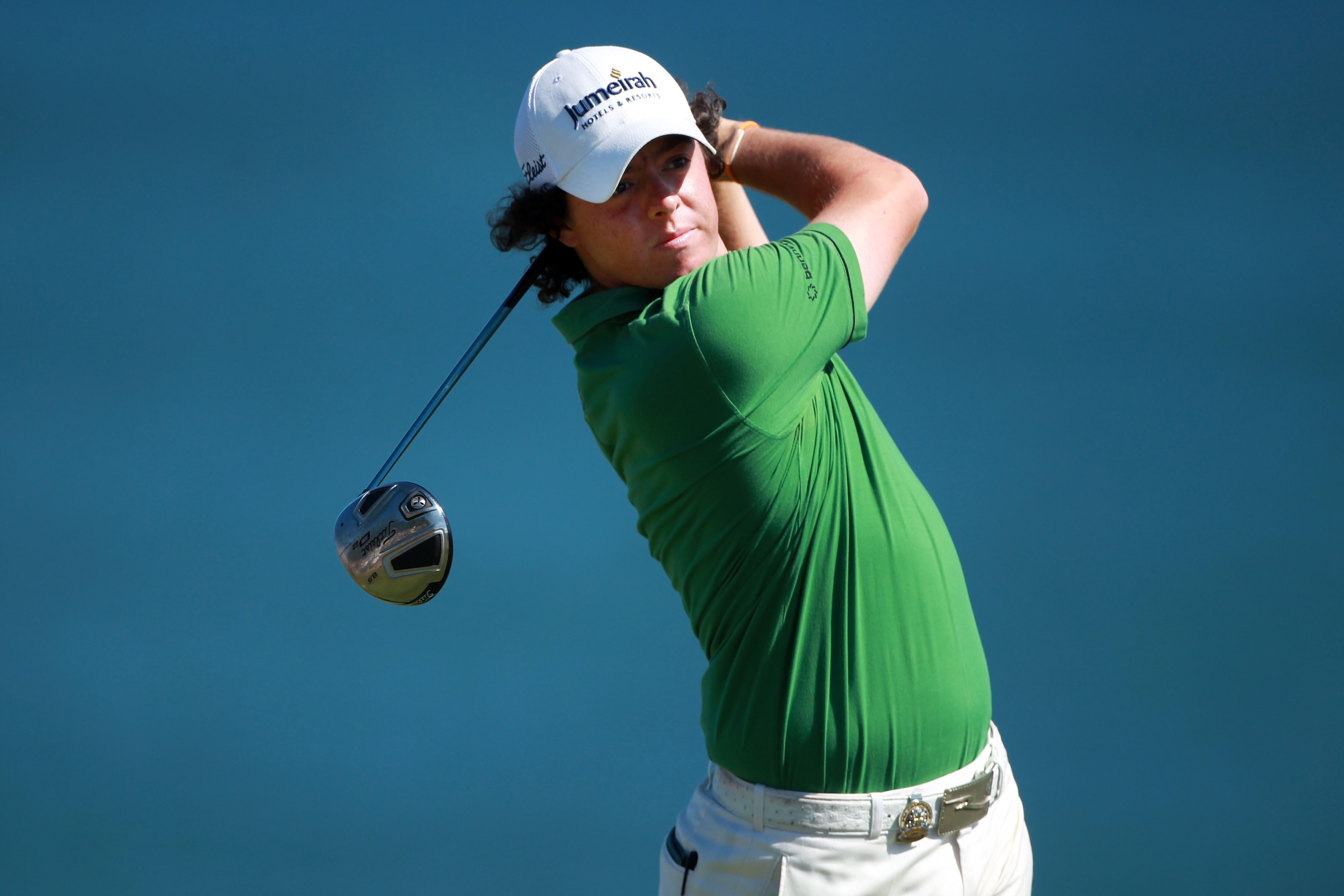 KOHLER, WI - AUGUST 15:  Rory McIlroy of Northern Ireland plays his tee shot on the ninth hole during the final round of the 92nd PGA Championship on the Straits Course at Whistling Straits on August 15, 2010 in Kohler, Wisconsin.  (Photo by Andrew Reding