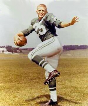 Better known for pass-catching skills and not striking a pose.