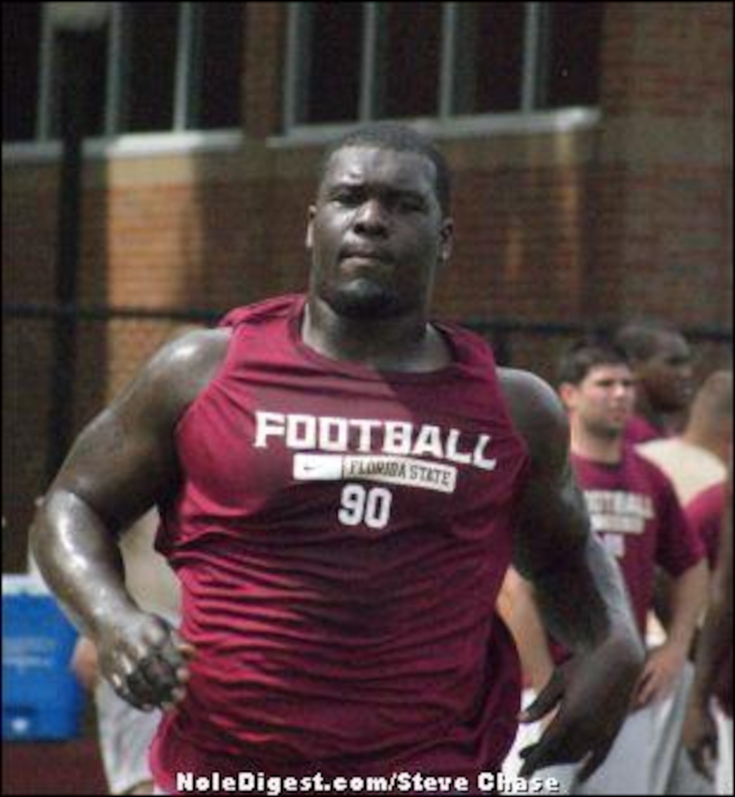 DT Moses McCray would have provided some bulk for the Noles' interior line.