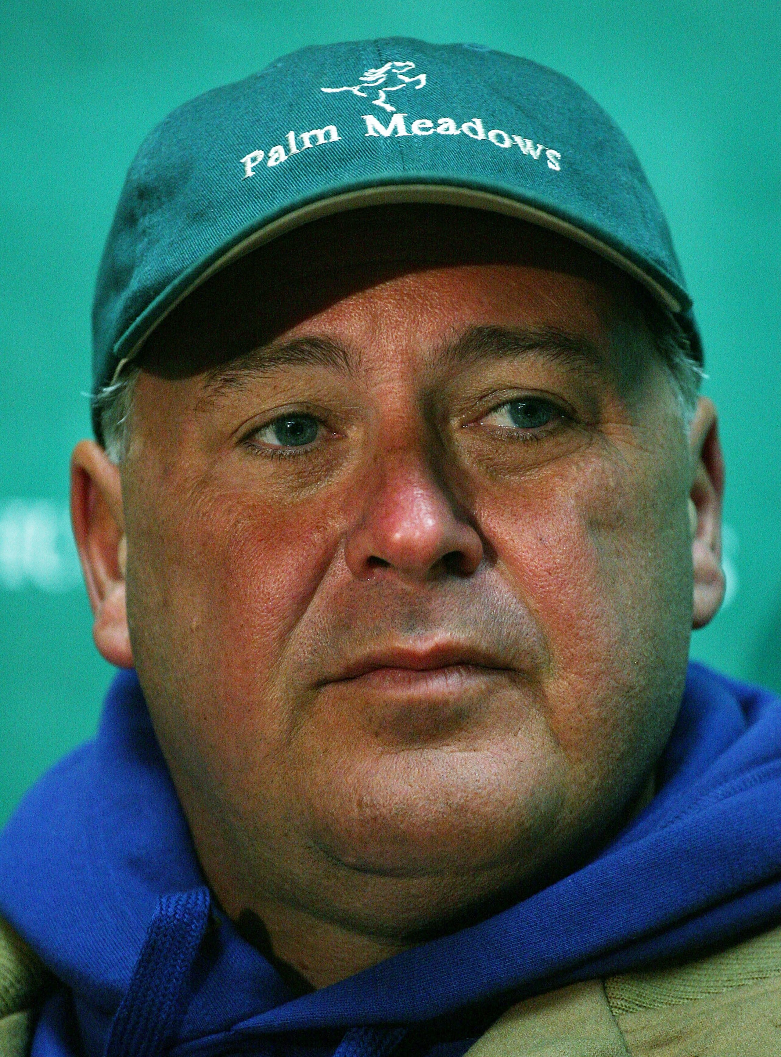 LOUISVILLE, KY - APRIL 29: Rick Dutrow Jr. the trainer of Big Brown speaks with the media during the morning training for the Kentucky Derby on April 29, 2008 at Churchill Downs in Louisville, kentucky. (Photo by Andy Lyons/Getty Images) LOUISVILLE, KY - APRIL 29: Rick Dutrow Jr. the trainer of Big Brown speaks with the media during the morning training for the Kentucky Derby on April 29, 2008 at Churchill Downs in Louisville, kentucky. (Photo by Andy Lyons/Getty Images)