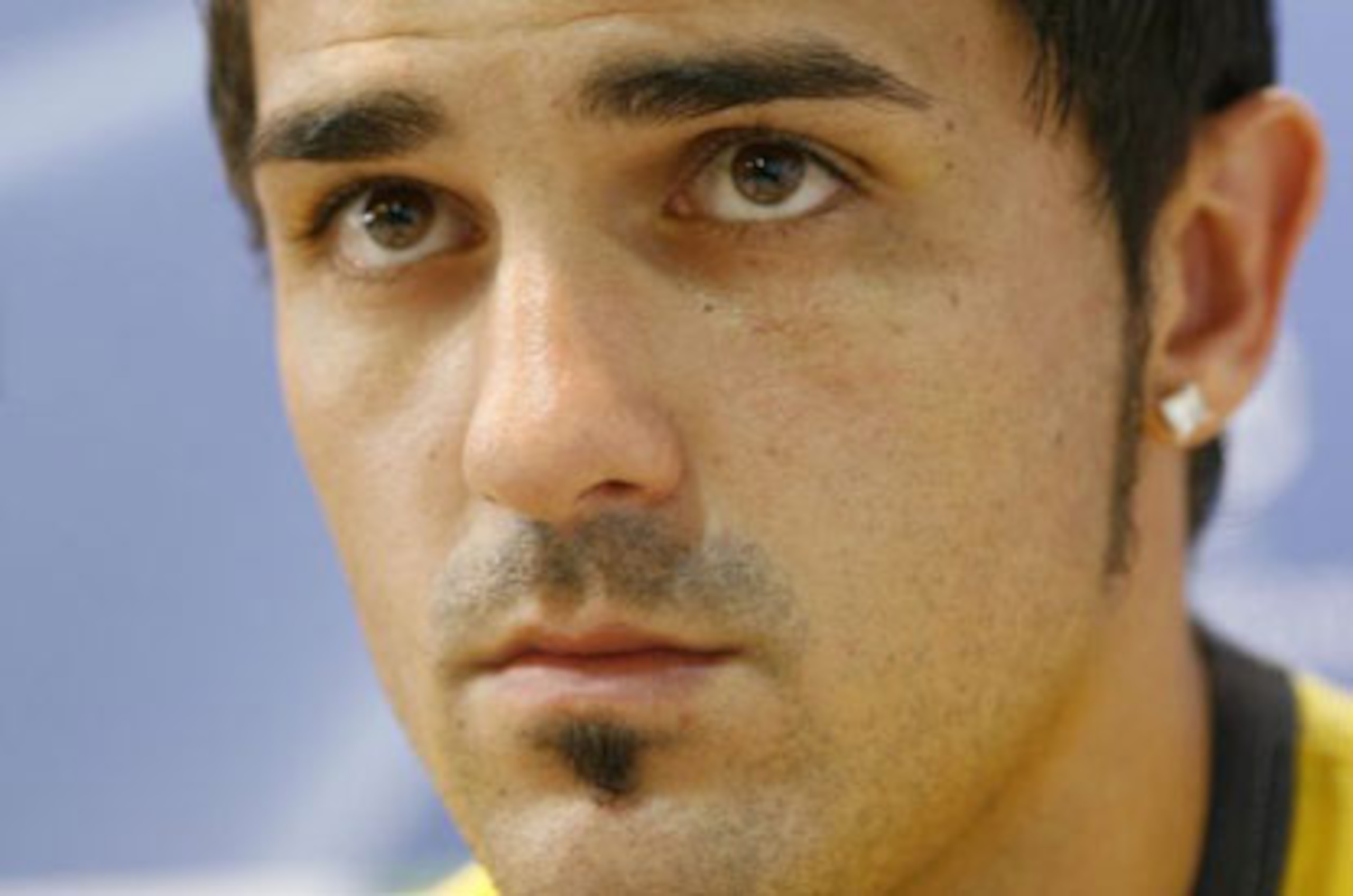 David Villa, Barcelona's new No.7 striker (picture)