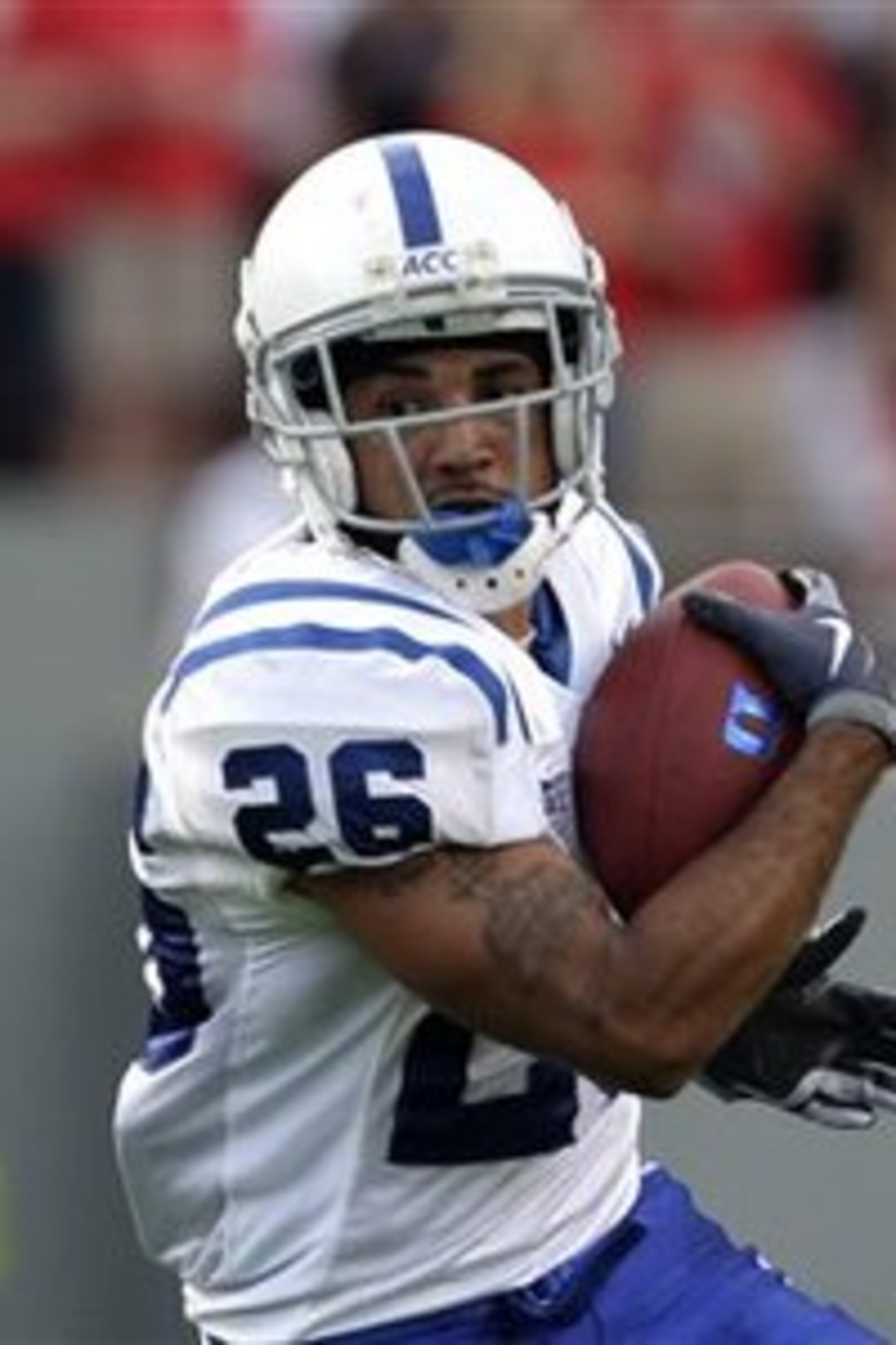 Preseason All-ACC wide receiver Donovan Varner leads the way for the Blue Devils' receiving corps.