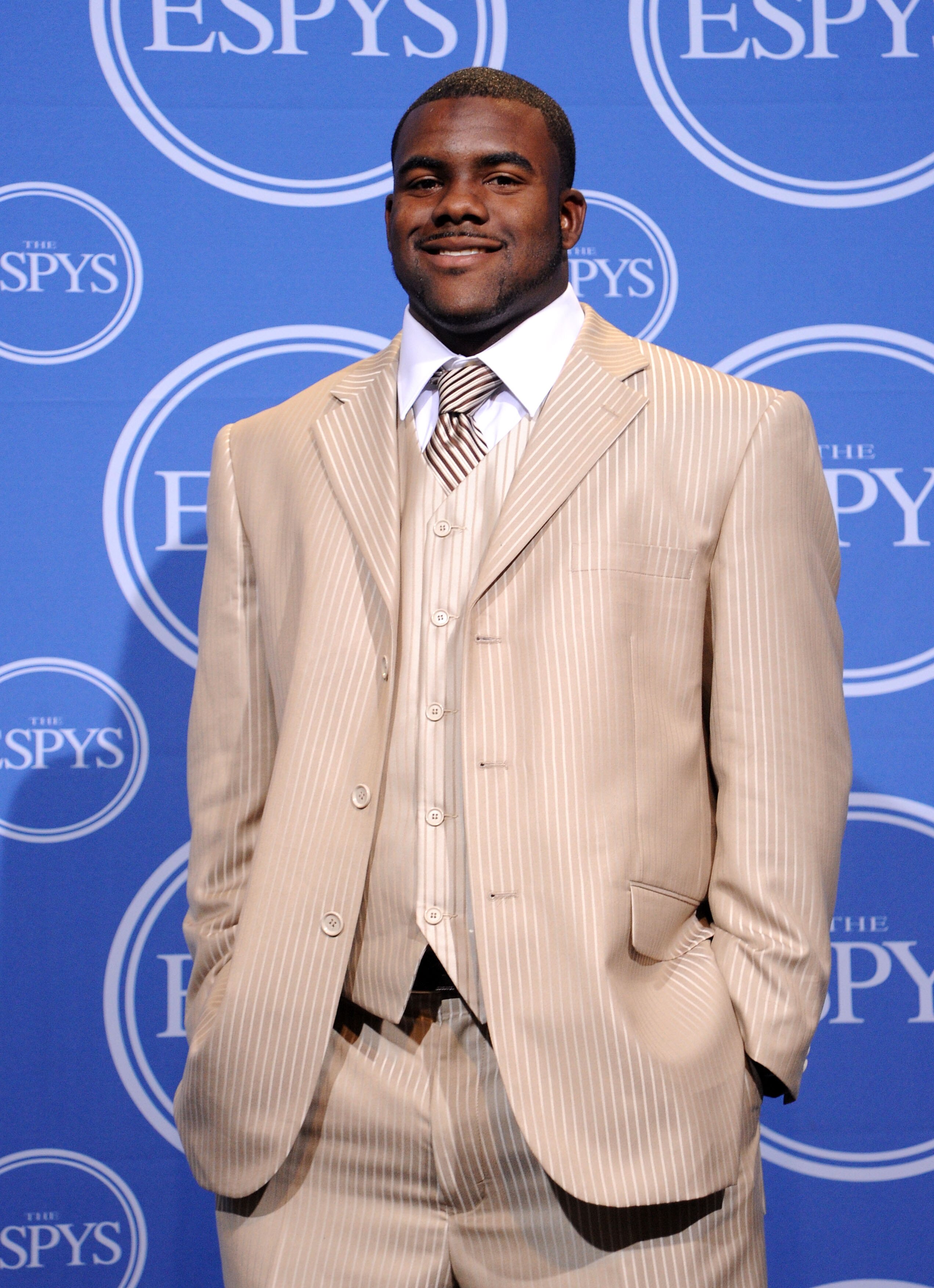LOS ANGELES, CA - JULY 14:  Alabama running back Mark Ingram poses in press room during the 2010 ESPY Awards at Nokia Theatre L.A. Live on July 14, 2010 in Los Angeles, California.  (Photo by Jason Merritt/Getty Images)