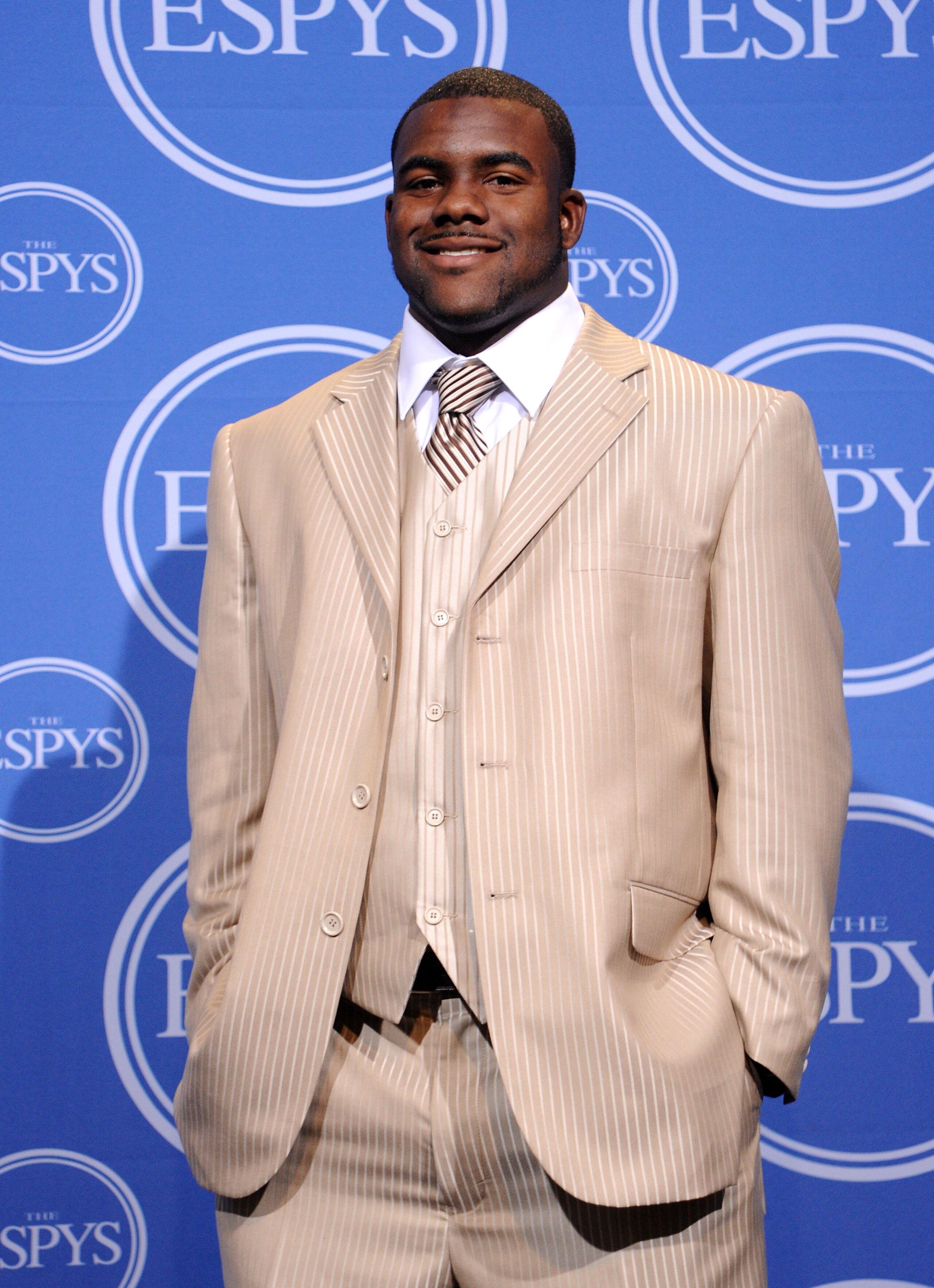 LOS ANGELES, CA - JULY 14:  Alabama running back Mark Ingram poses in press room during the 2010 ESPY Awards at Nokia Theatre L.A. Live on July 14, 2010 in Los Angeles, California.  (Photo by Jason Merritt/Getty Images)
