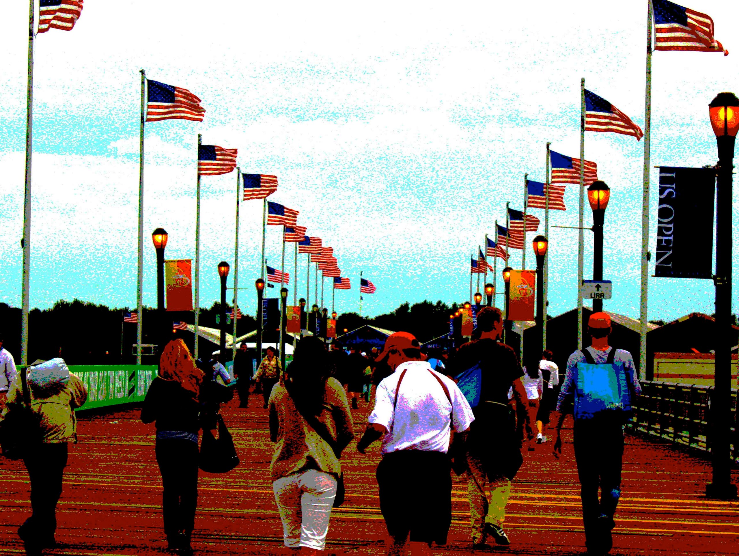 Take the boardwalk from Line 7 to Flushing and the US Open experience