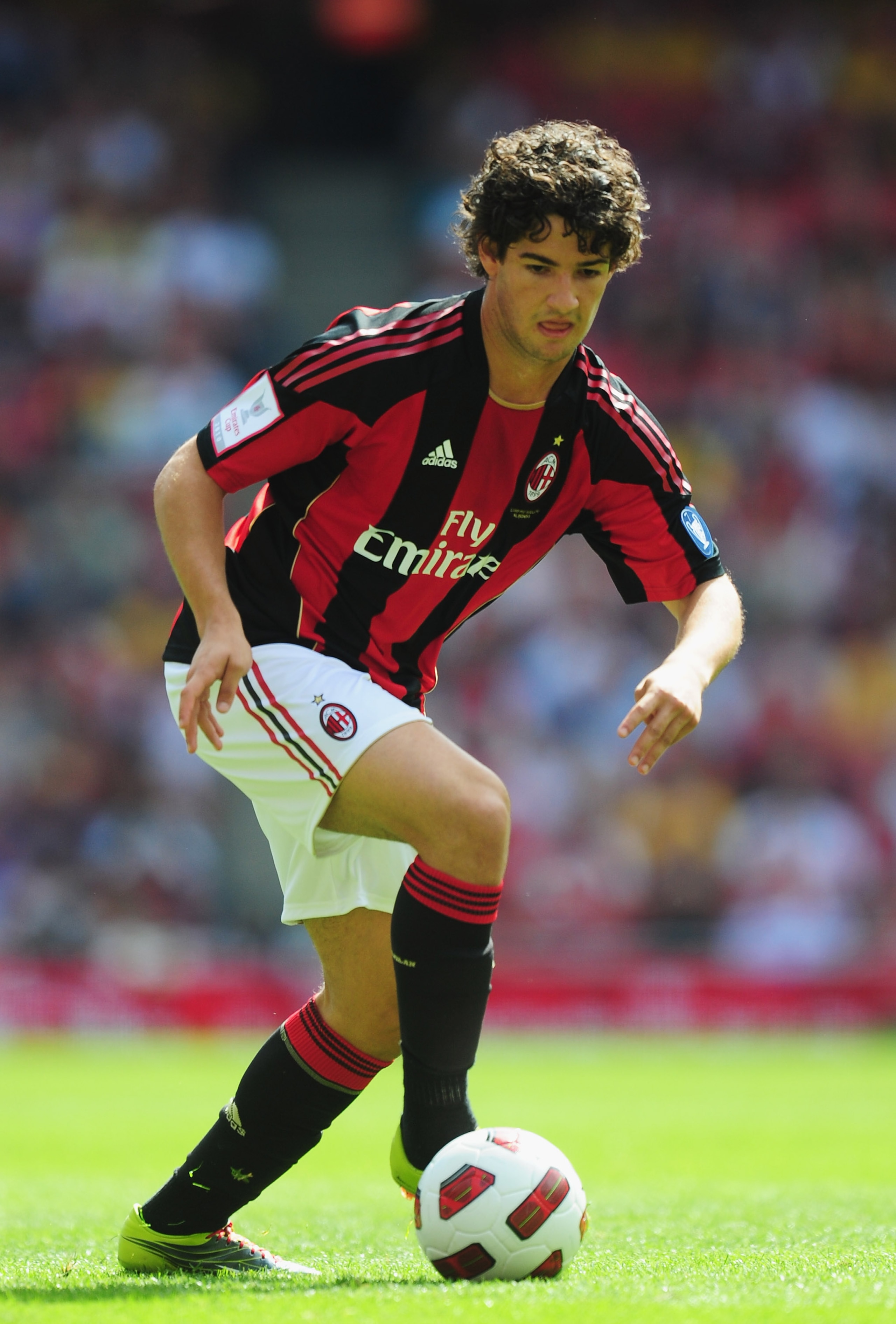 LONDON, ENGLAND - AUGUST 01: Pato of AC Milan in action during the Emirates Cup match between AC Milan and Lyon at Emirates Stadium on August 1, 2010 in London, England. (Photo by Mike Hewitt/Getty Images) LONDON, ENGLAND - AUGUST 01: Pato of AC Milan in action during the Emirates Cup match between AC Milan and Lyon at Emirates Stadium on August 1, 2010 in London, England. (Photo by Mike Hewitt/Getty Images)