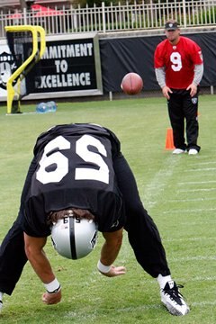 Another perfect long snap for John Condo