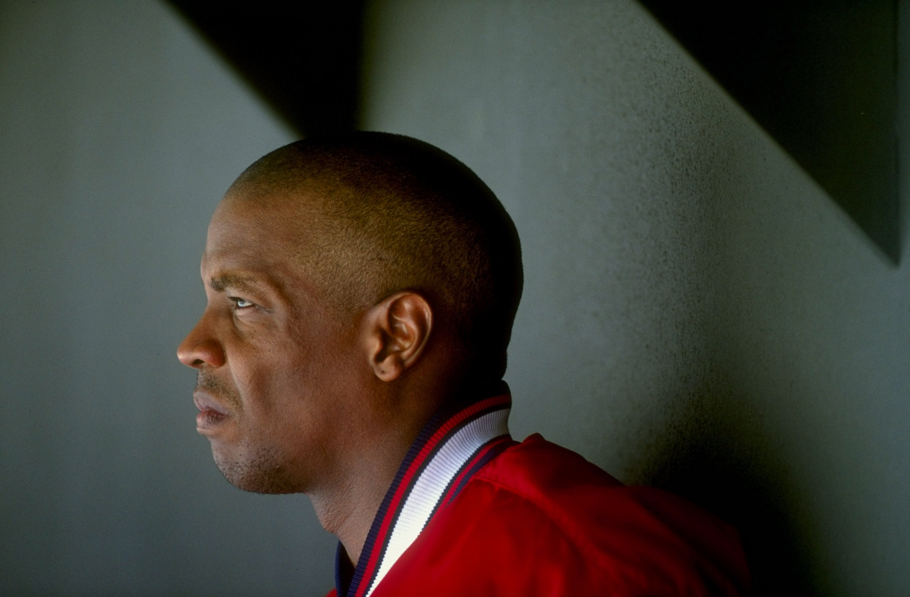 11 Jul 1998:  Pitcher Dwight Gooden #16 of the Cleveland Indians watching from the dug out during the game against the Minnesota Twins at Jacobs Field in Cleveland, Ohio. The Indians defeated the Twins 12-2.