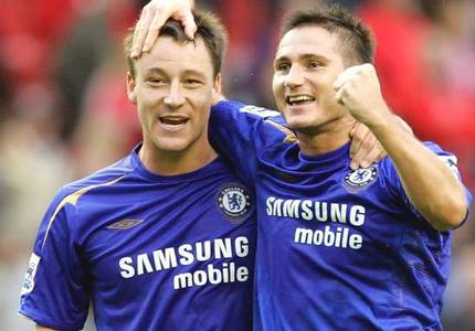 John Terry and Frank Lampard - key players for Chelsea