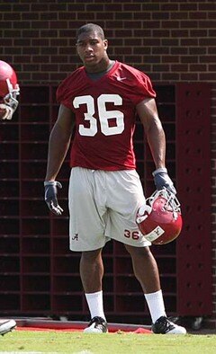 Chris Jordan at Alabama Practice