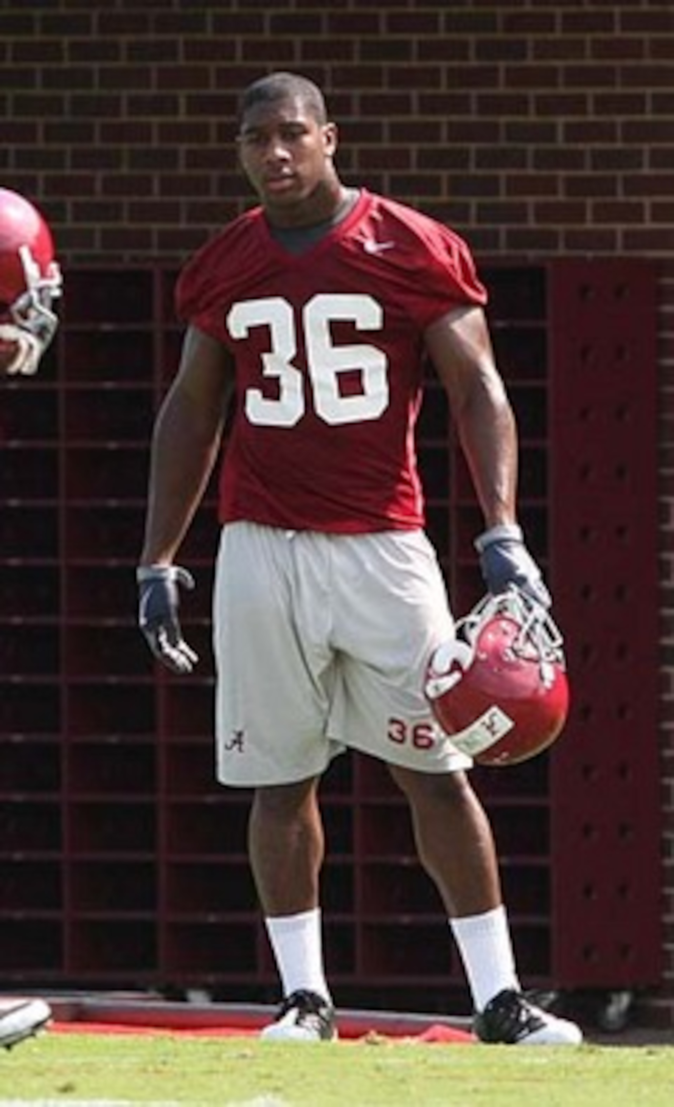 Chris Jordan at Alabama Practice