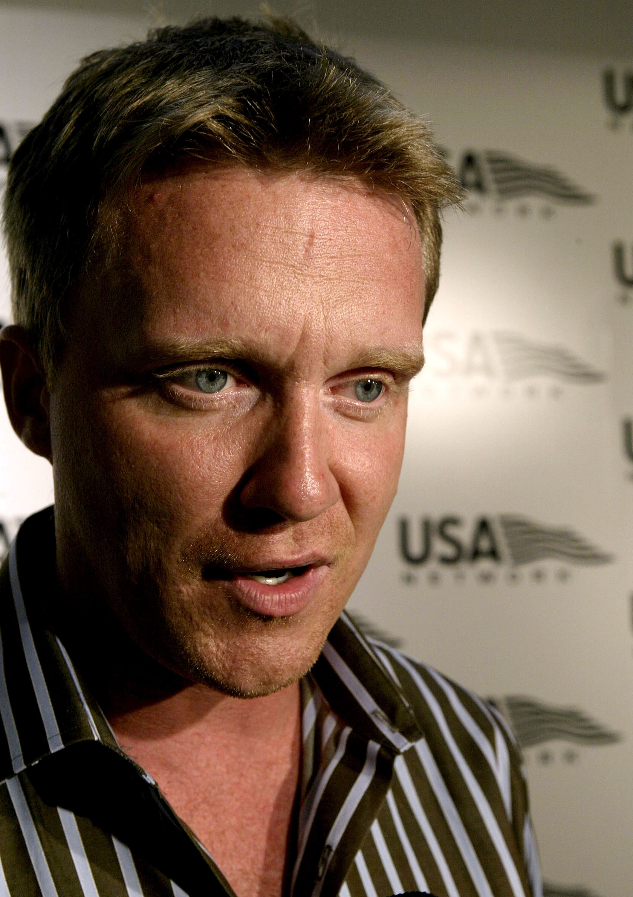 NEW YORK - AUGUST 30:  Actor Anthony Michael Hall attends the 'US Open' opening night party at Aces Restaurant in Arthur Ashe Stadium August 30, 2004 in New York City.  (Photo by Paul Hawthorne/Getty Images)