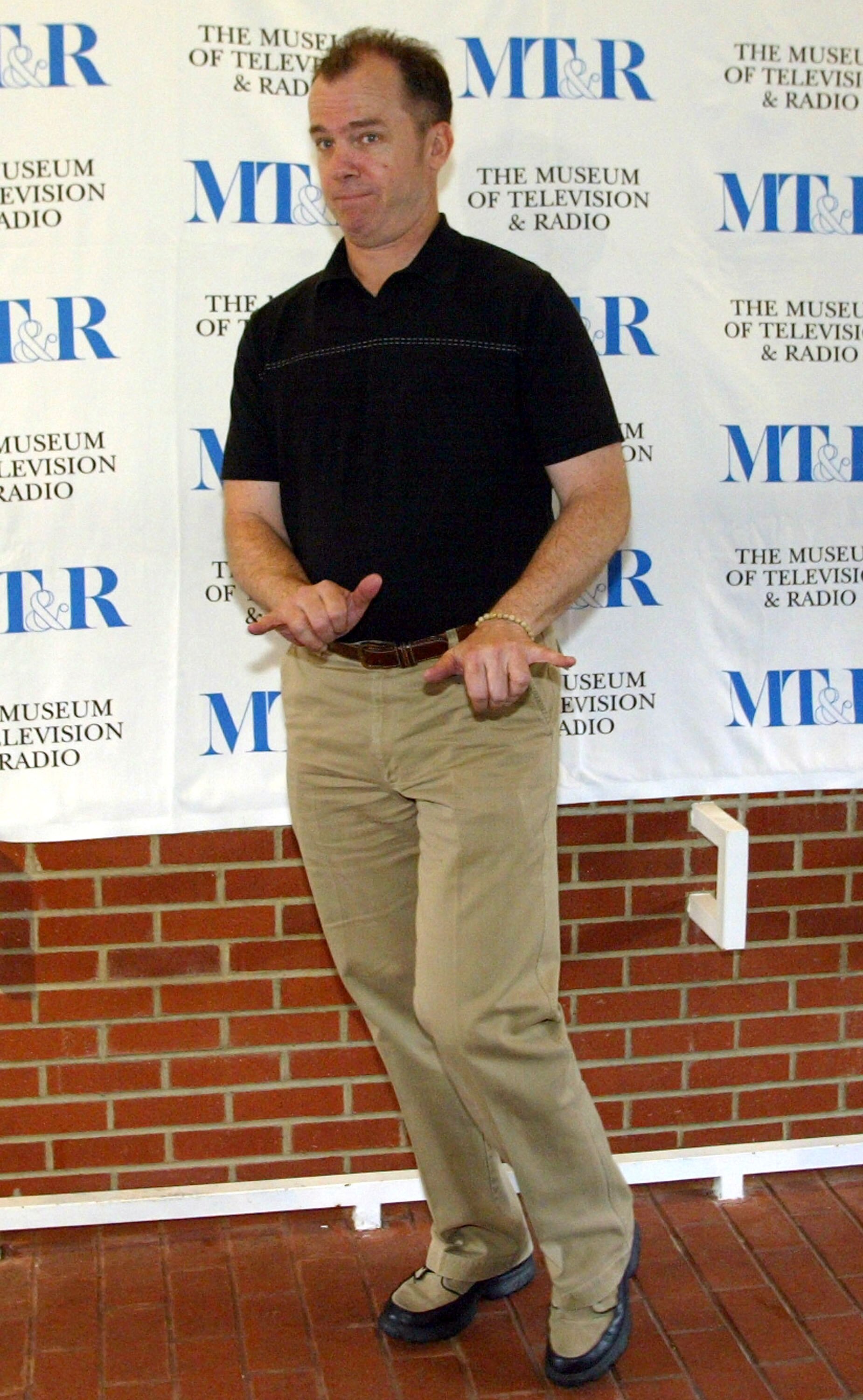 THOUSAND OAKS, CA - JUNE 06:  Actor Michael O'Keefe arrives at the Museum of Television and Radio's Third Celebrity Golf Classic at Sherwood Country Club on June 6, 2005 in Thousand Oaks, California.  (Photo by Christian Petersen/Getty Images)