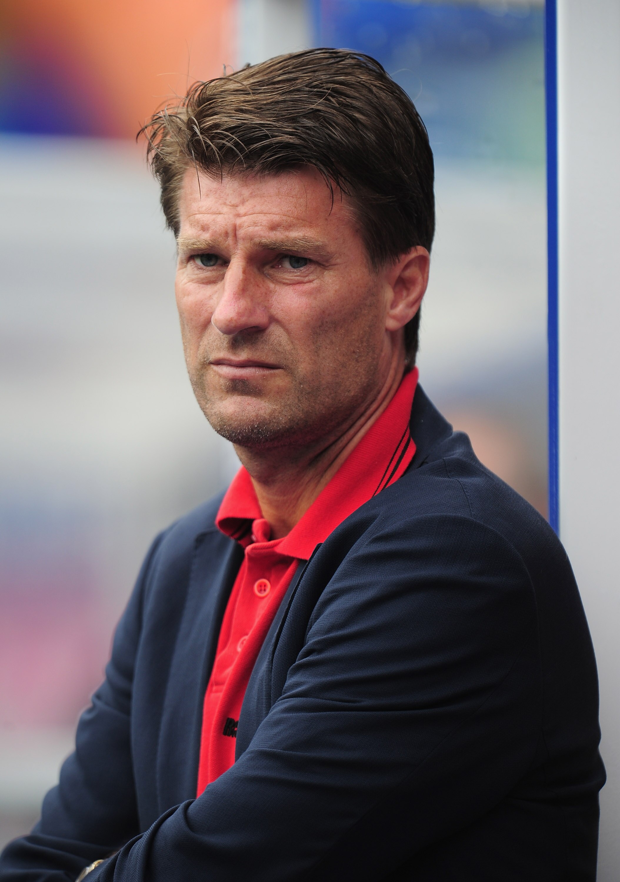 BIRMINGHAM, ENGLAND - AUGUST 07:  Michael Laudrup the Real Mallorca coach during the friendly match between Birmingham City and Real Mallorca at St. Andrew's Stadium on August 7, 2010 in Birmingham, England.  (Photo by Shaun Botterill/Getty Images)