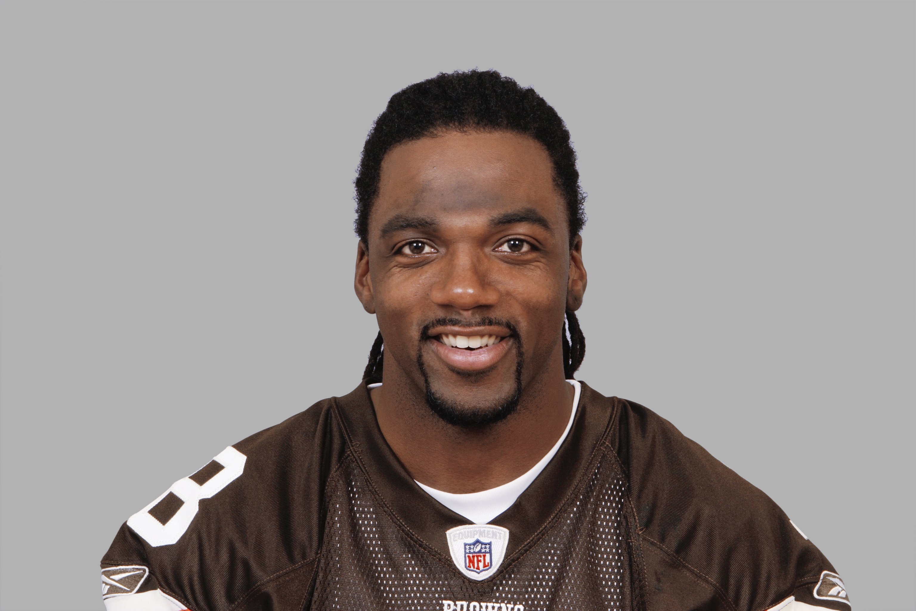 CLEVELAND - 2008:  Donte' Stallworth of the Cleveland Browns poses for his 2008 NFL headshot at photo day in Cleveland, Ohio.  (Photo by Getty Images)