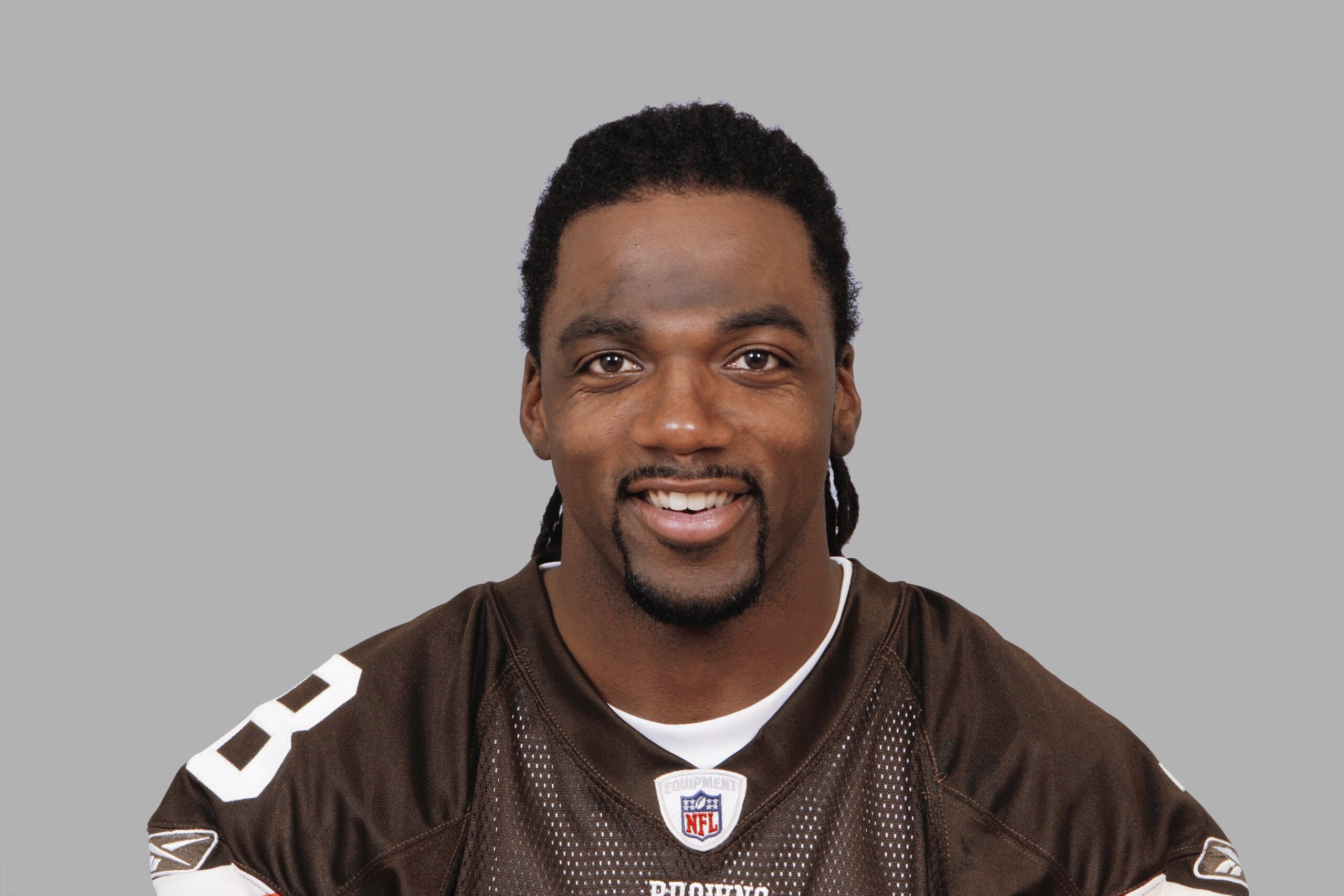 CLEVELAND - 2008:  Donte' Stallworth of the Cleveland Browns poses for his 2008 NFL headshot at photo day in Cleveland, Ohio.  (Photo by Getty Images)