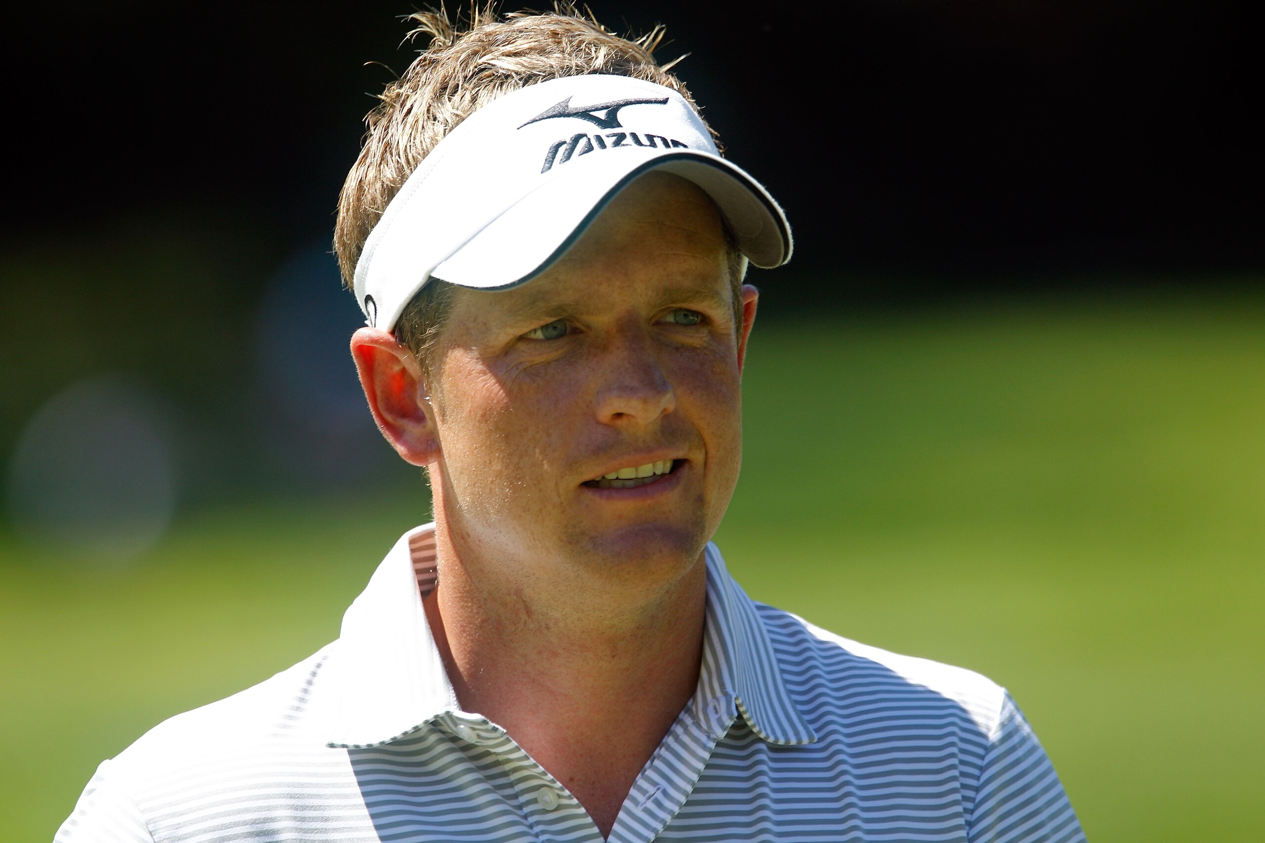 PARAMUS, NJ - AUGUST 29:  Luke Donald of England walks off the eighth green during the final round of The Barclays at the Ridgewood Country Club on August 29, 2010 in Paramus, New Jersey.  (Photo by Scott Halleran/Getty Images)