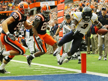 Jock Sanders takes it in