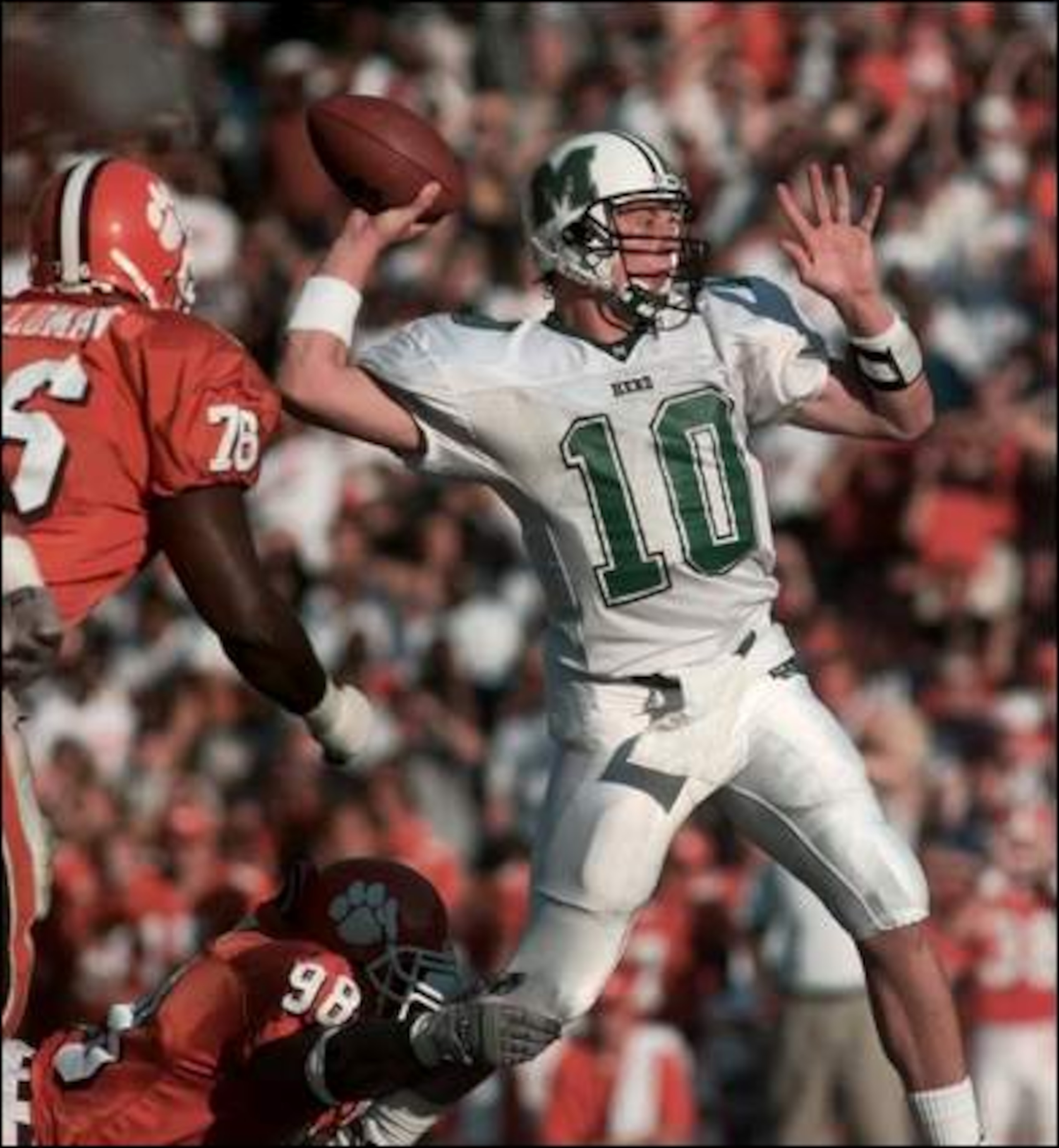 Former Herd QB Chad Pennington. From Herald-Dispatch website.