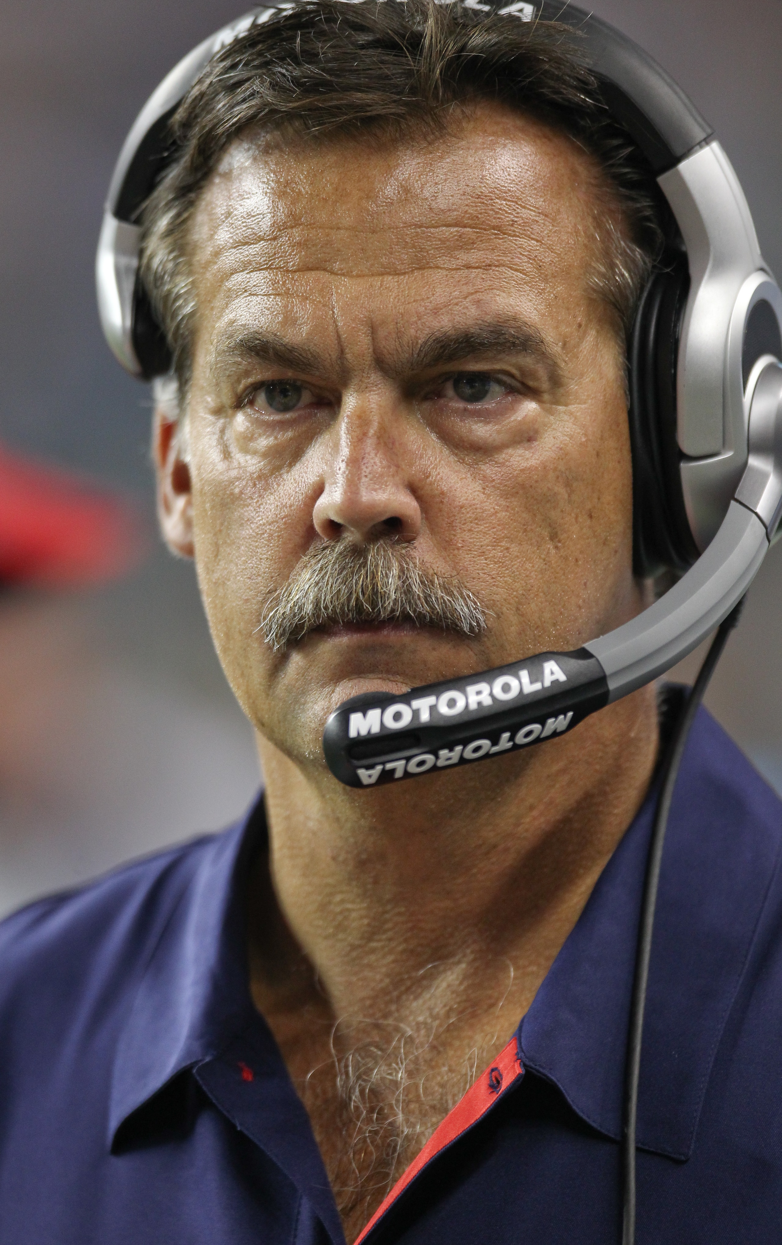 SEATTLE - AUGUST 14:  Head coach Jeff Fisher of the Tennessee Titans looks on during the preseason game against the Seattle Seahawks at Qwest Field on August 14, 2010 in Seattle, Washington. (Photo by Otto Greule Jr/Getty Images)