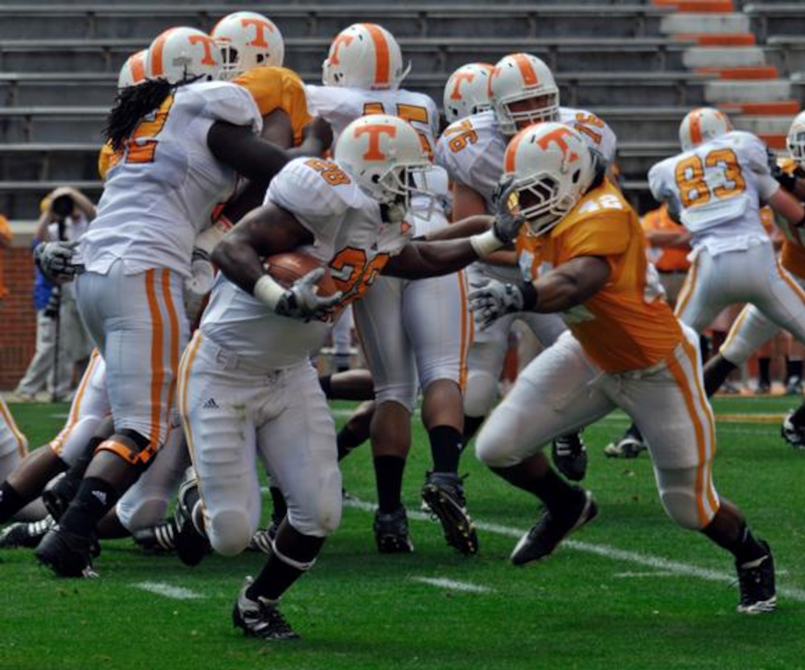 Tennessee RB, Tauren Poole