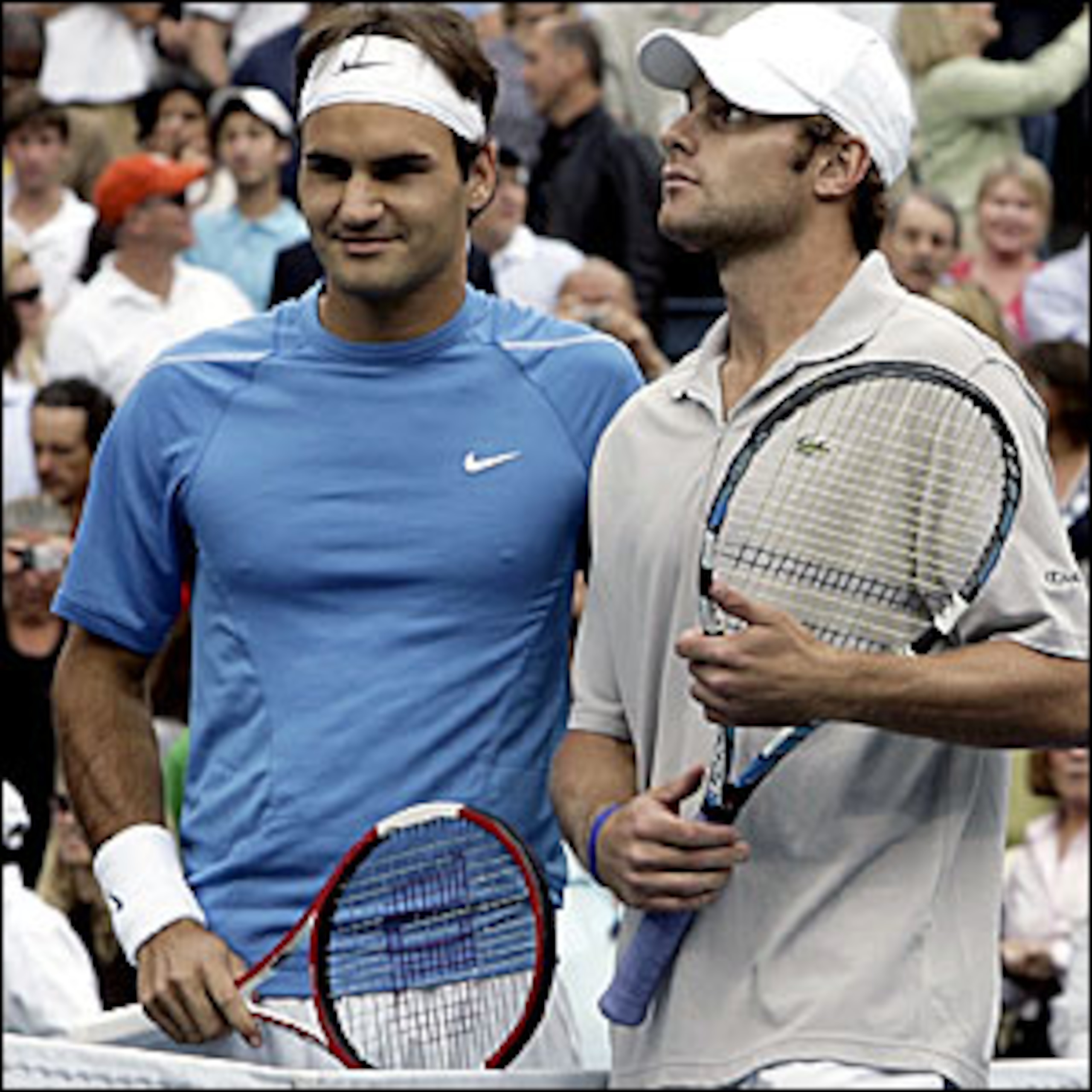 Federer defeated Roddick at the U.S. Open in 2006
